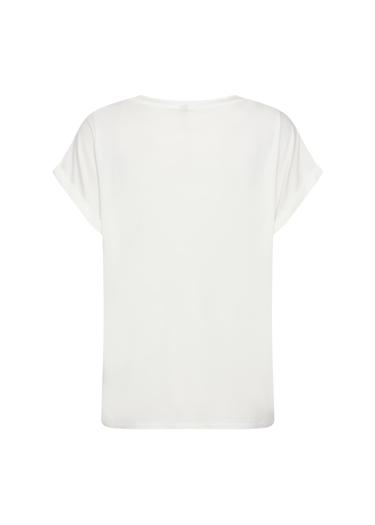 soyaconcept Kurzarmshirt »SC-MARICA FP 281«, T-Shirt mit floralem Frontprint
