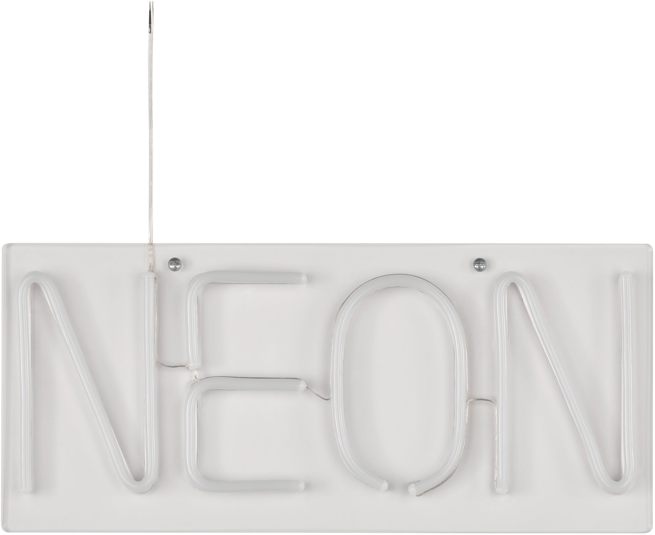 Image of ACTION by WOFI LED Tischleuchte »Wandleuchte 'neon'«, LED-Modul, 1 St., auffälliges Neonlicht bei Ackermann Versand Schweiz