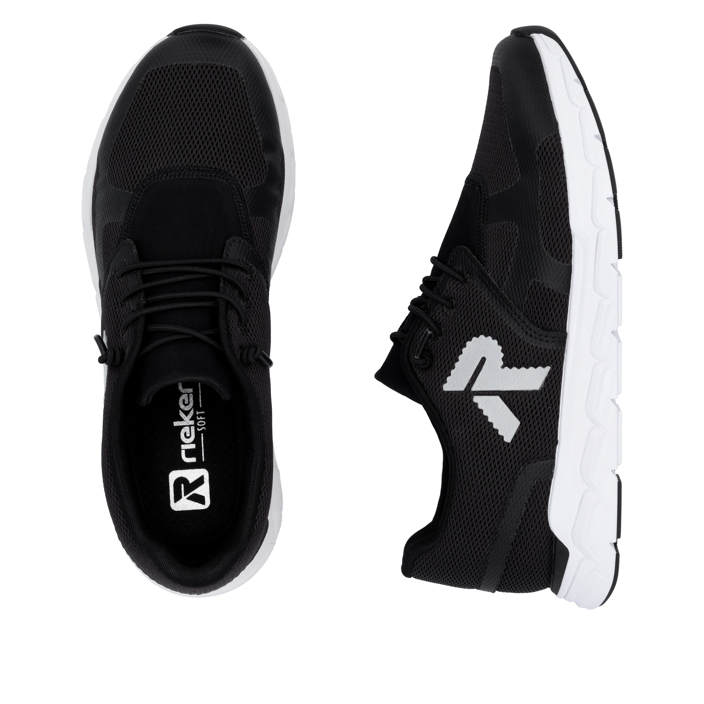 RIEKER Sport Slip-On Sneaker »Preston«  Freizeitschuh, Halbschuh, Schlupfschuh mit Gummizug