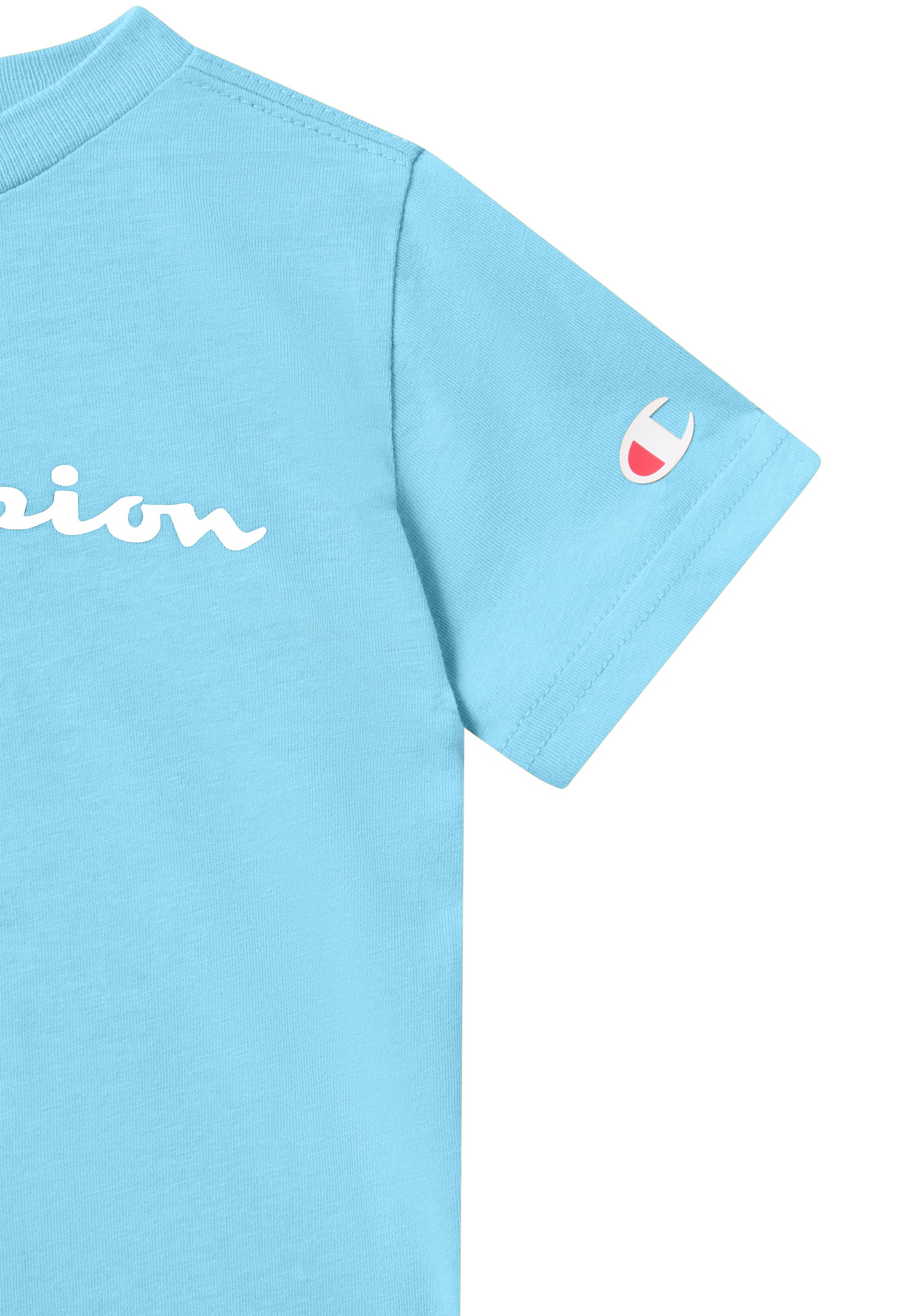 Champion T-shirt & short »ICONS CONTRAST Toddler T-shirt and Shorts Set with Big Logo« 2 pièces für Babys, lockerer Schnitt