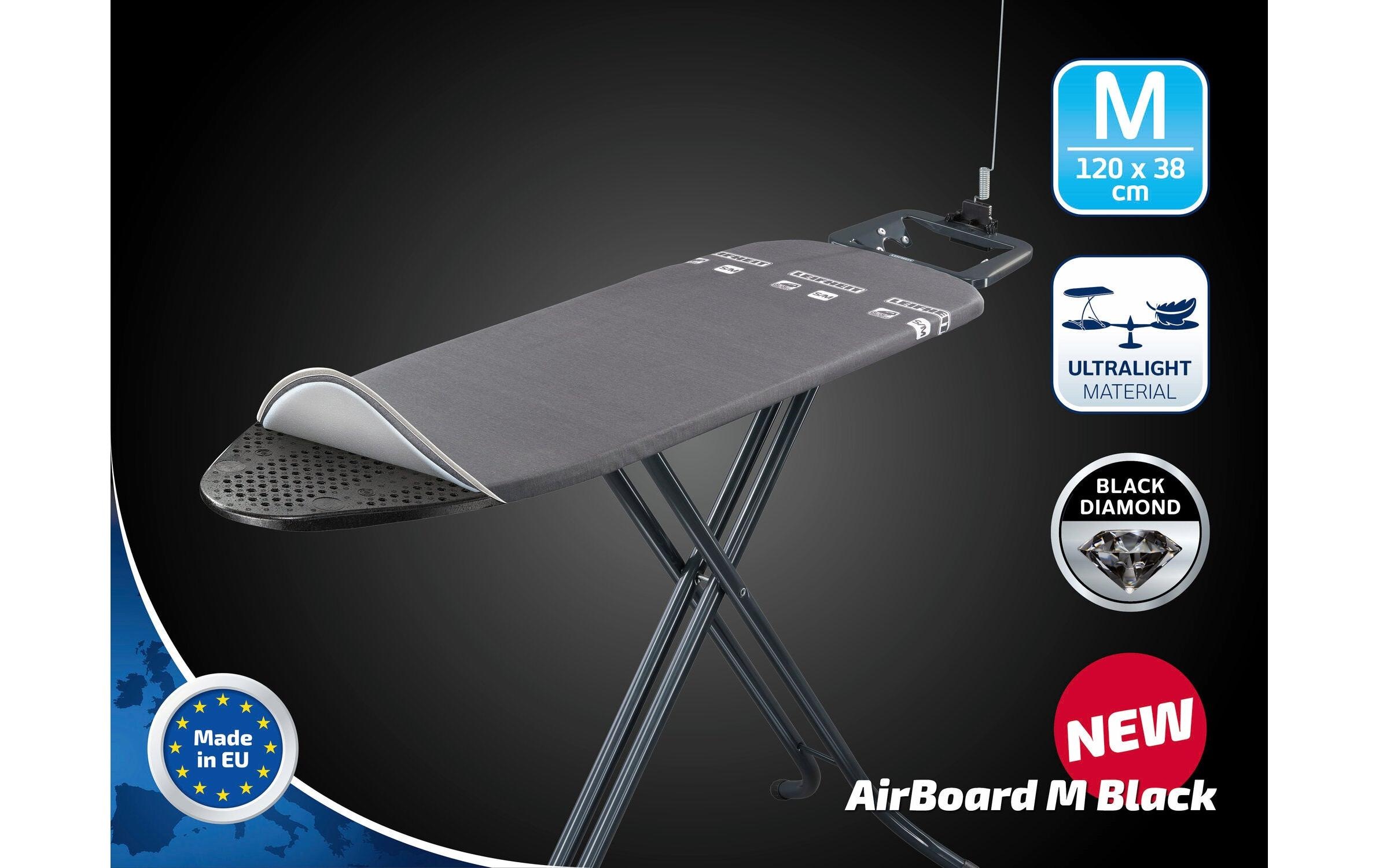 Image of Leifheit Bügelbrett "Airboard M Black 120 x 38 cm"