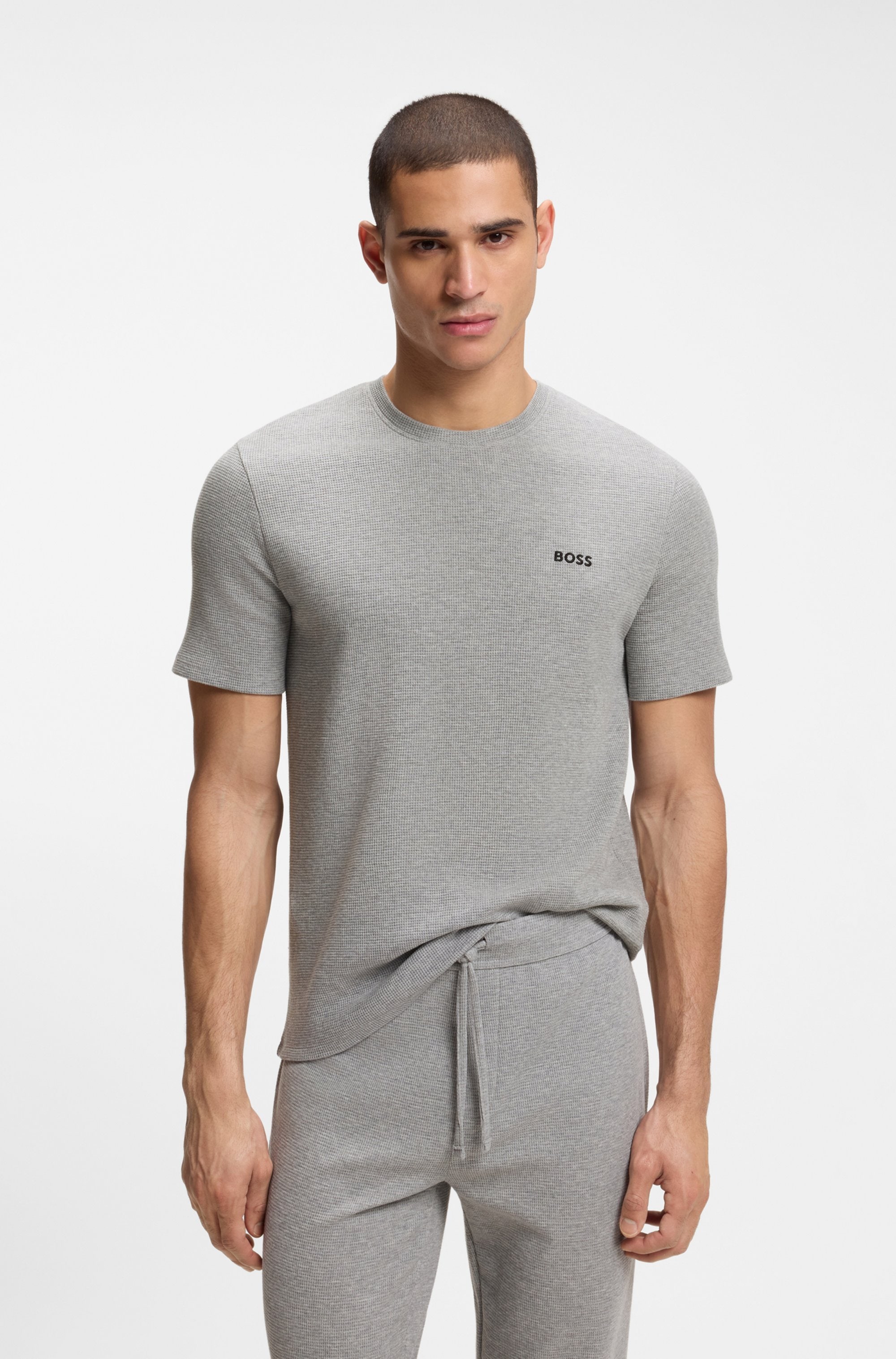 BOSS Haut de pyjama »Waffle T-Shirt«