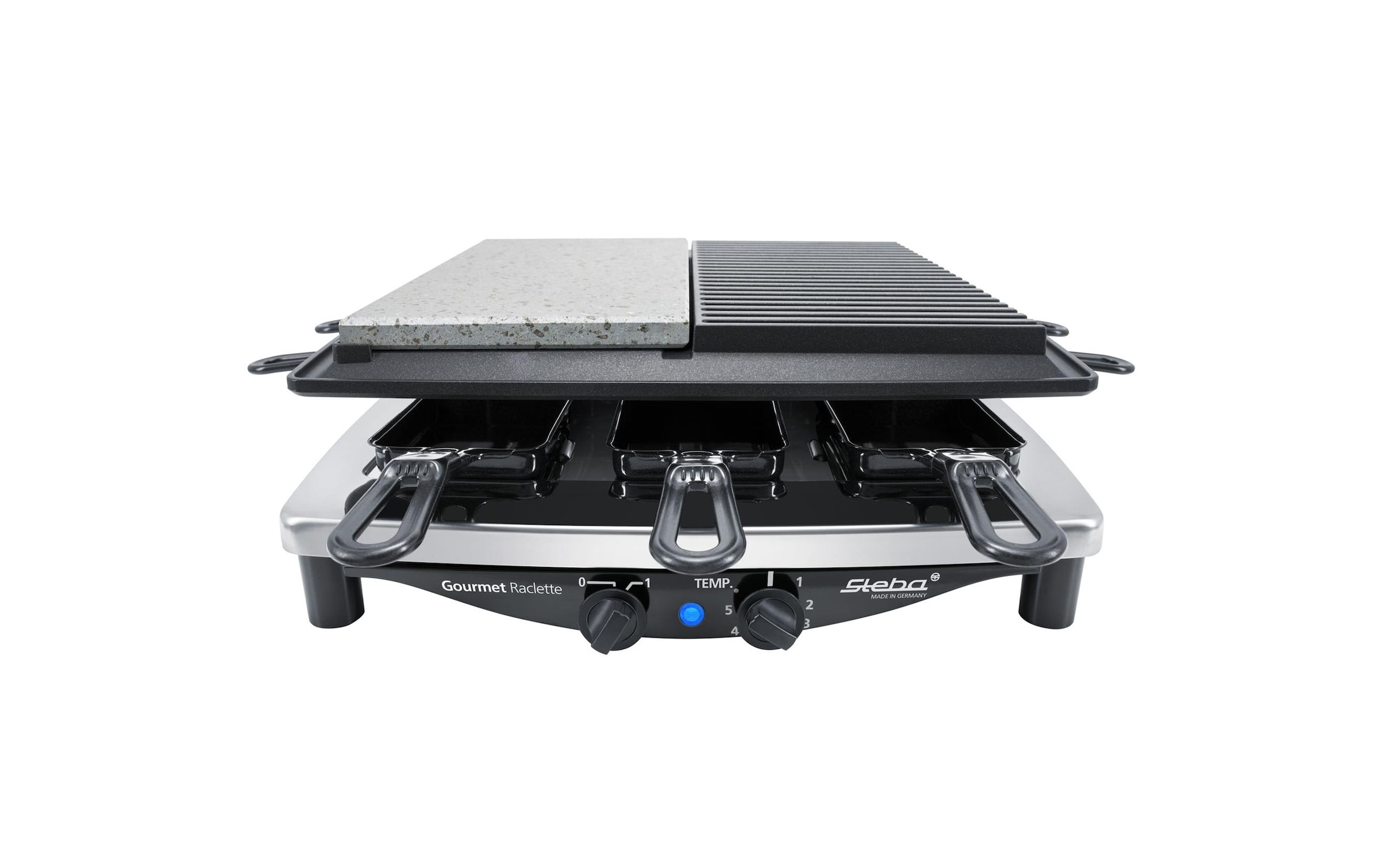 Steba Raclette »Raclette RC4 Plus Deluxe Chrom, 1450 W«