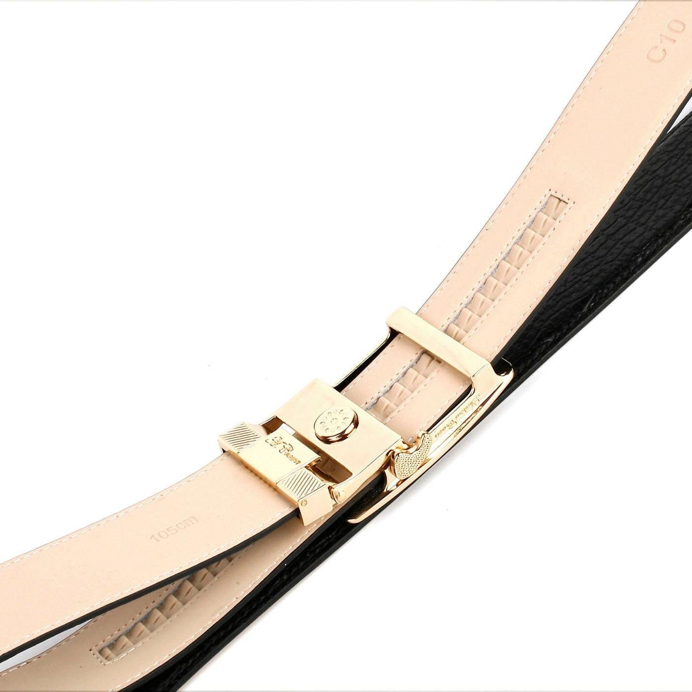 Anthoni Crown Ledergürtel mit Anthoni Crown Wappen aus Lackleder