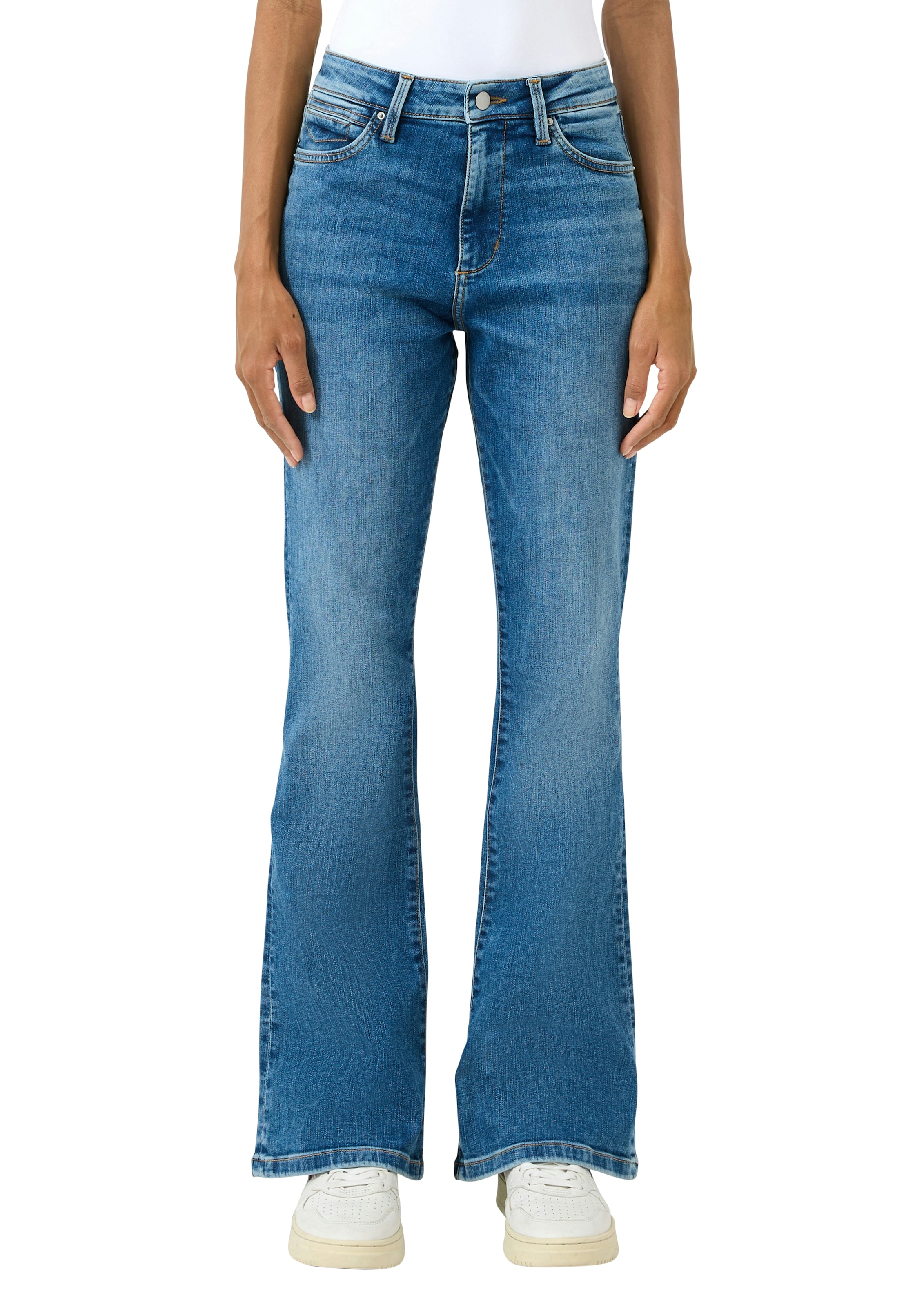Image of QS 5-Pocket-Jeans mit Schlag und Stretch