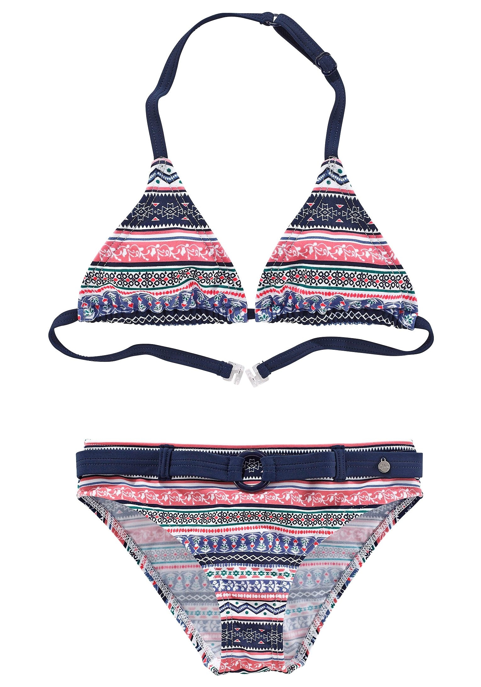 Trendige frechen Triangel-Bikini versandkostenfrei bestellen »Barcelona s.Oliver Kids«, Streifen-Look im