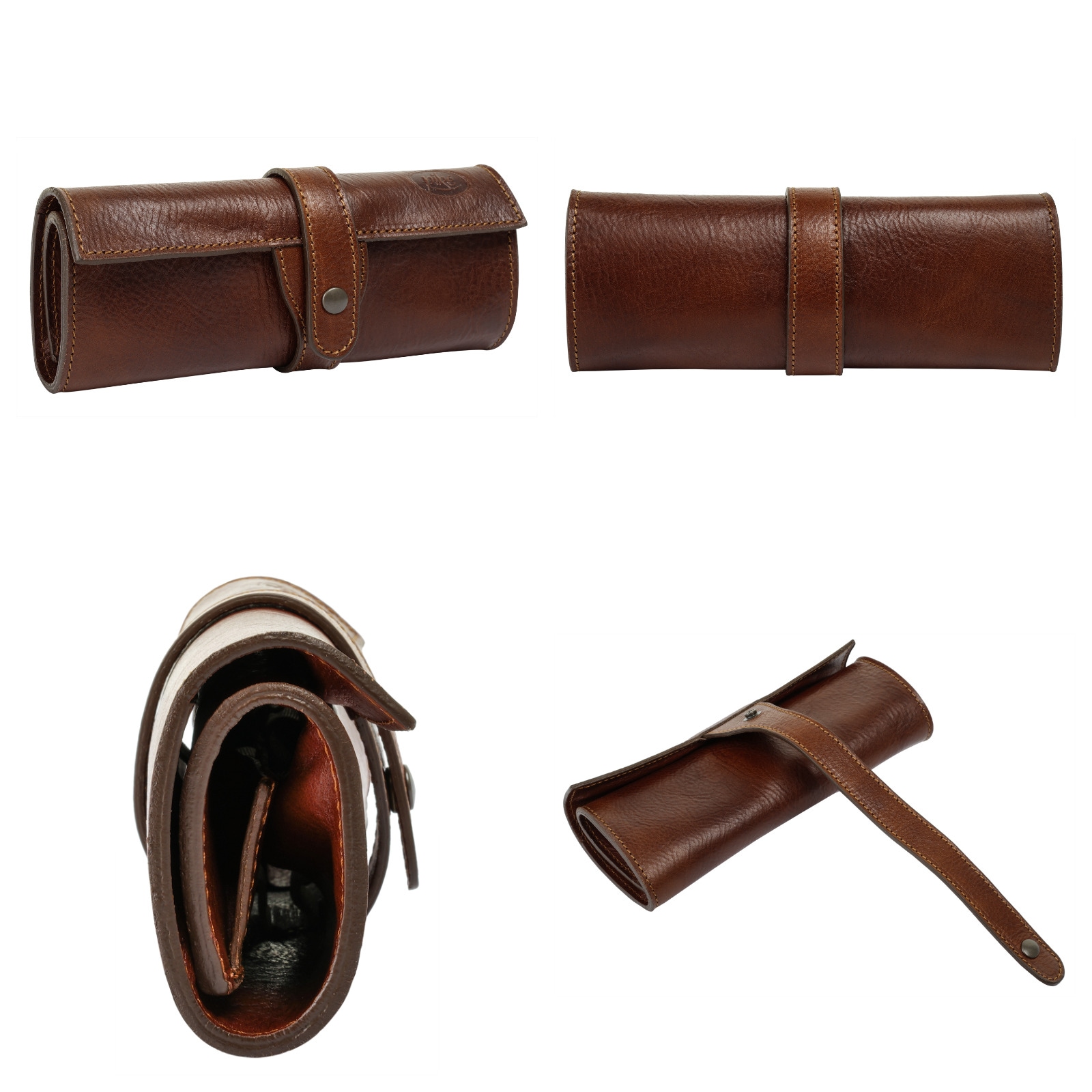 Piké Brustbeutel, echt Leder, Made in Italy
