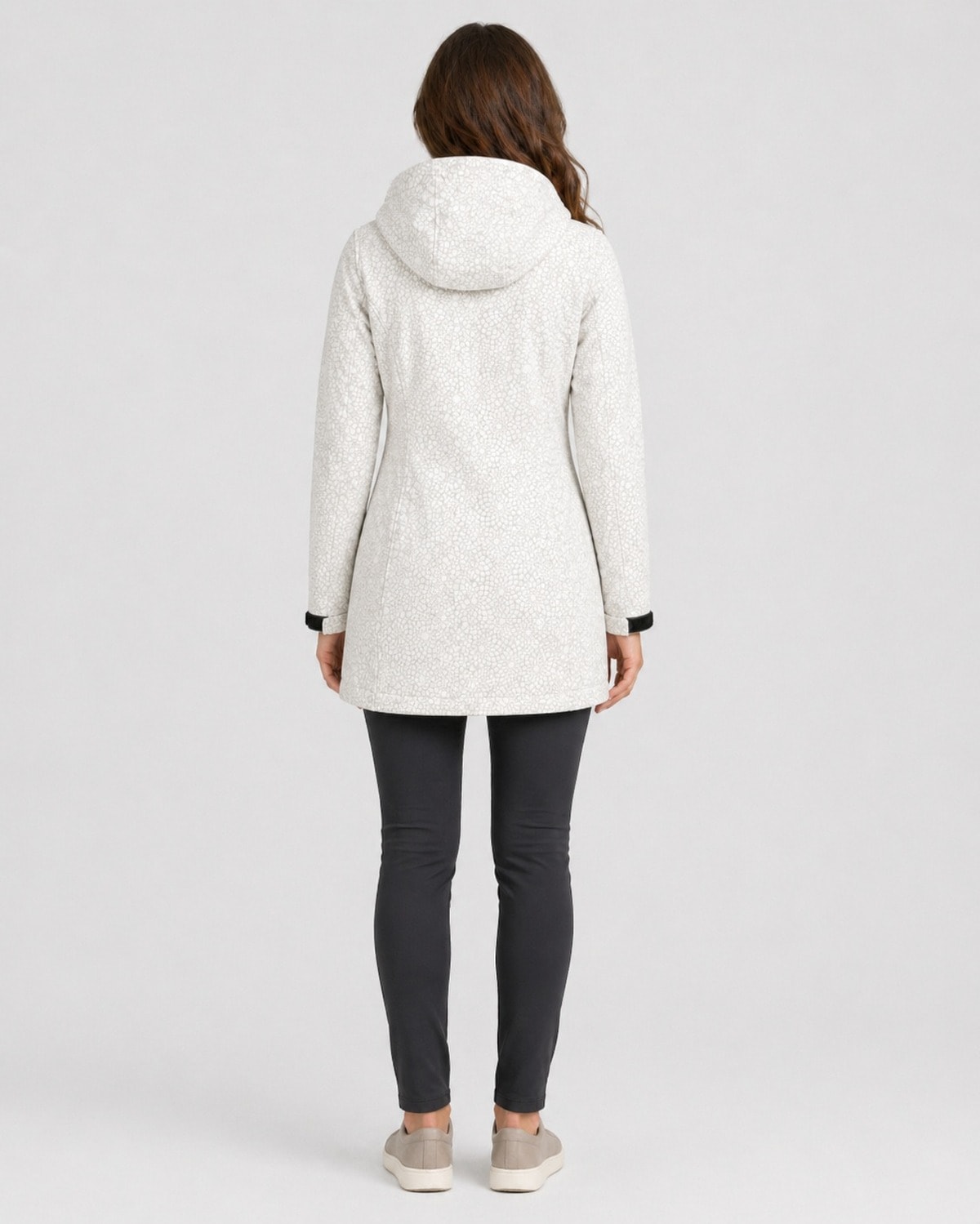 DEPROC Active Veste softshell »SHELBY LONG« avec capuche court manteau softshell léger avec capuche amovible