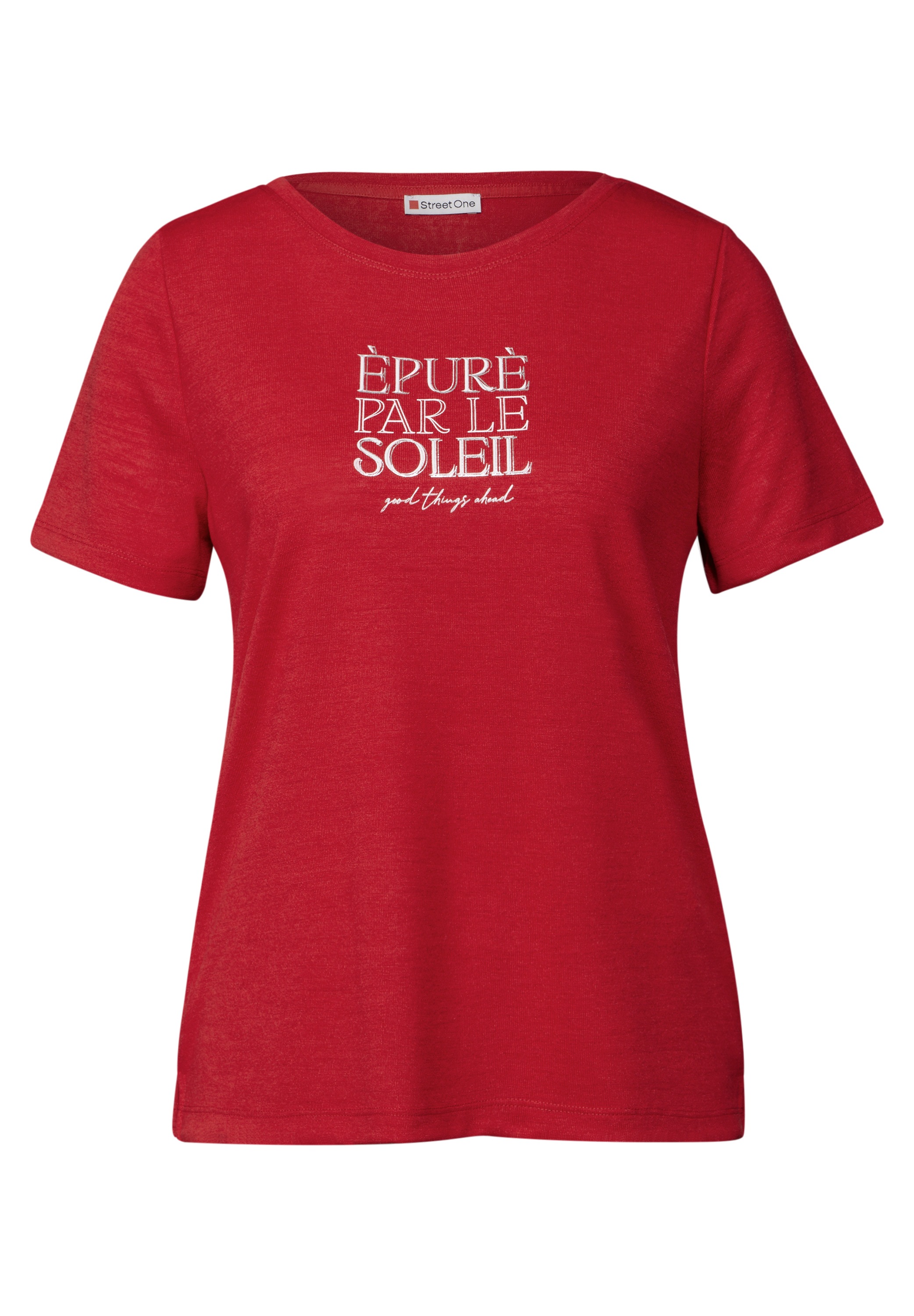 STREET ONE T-Shirt, mit Wording