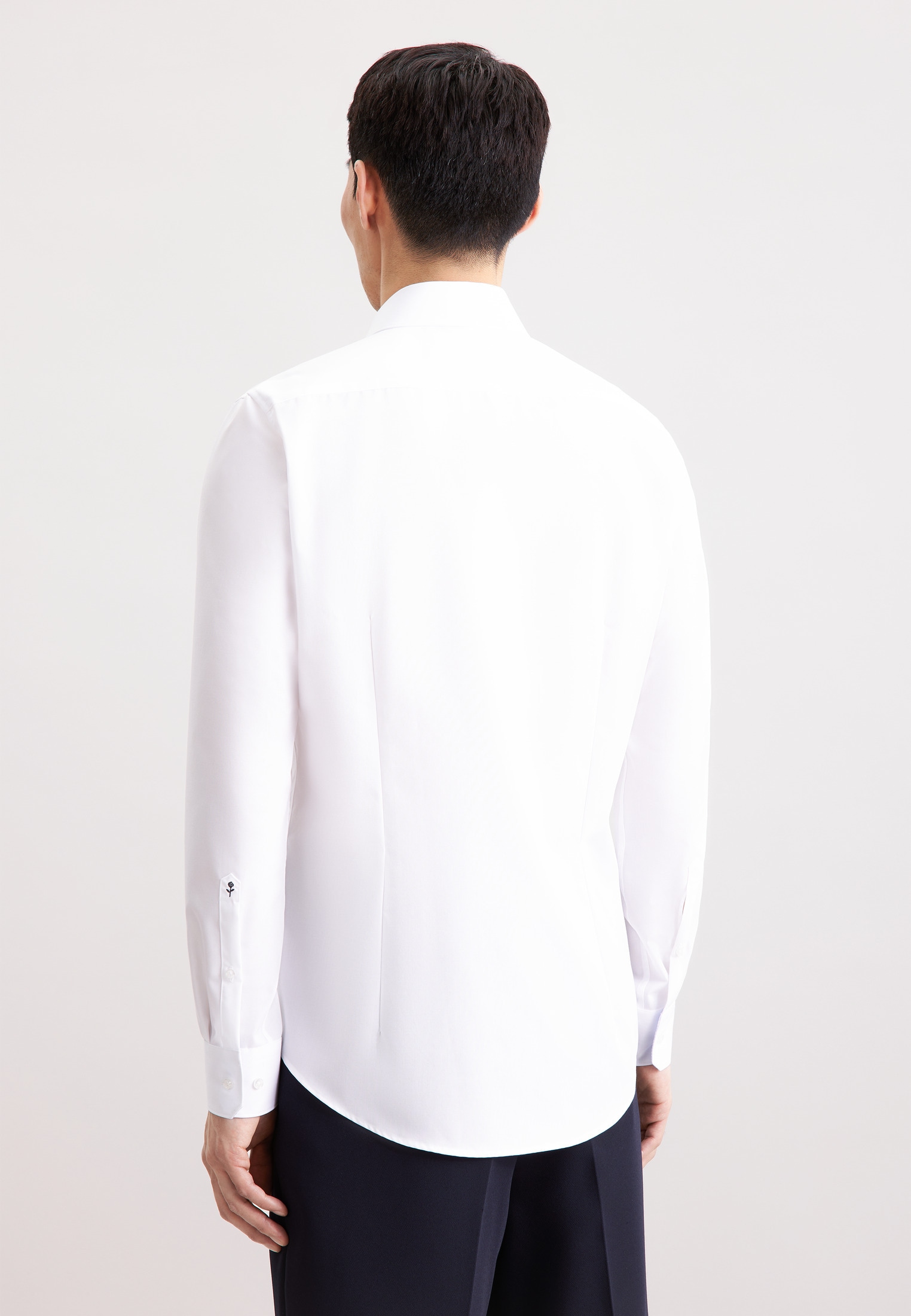 seidensticker Businesshemd »Schwarze Rose« Slim 1/1 Kentkragen Uni