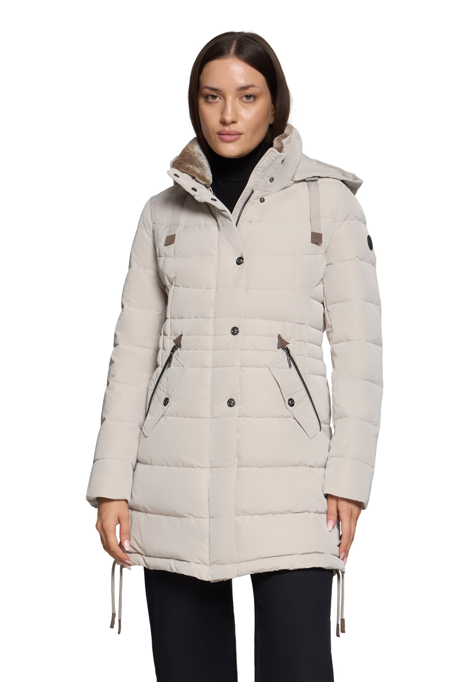 Image of Gil Bret Steppjacke mit Kapuze mit abnehmbarer Kapuze