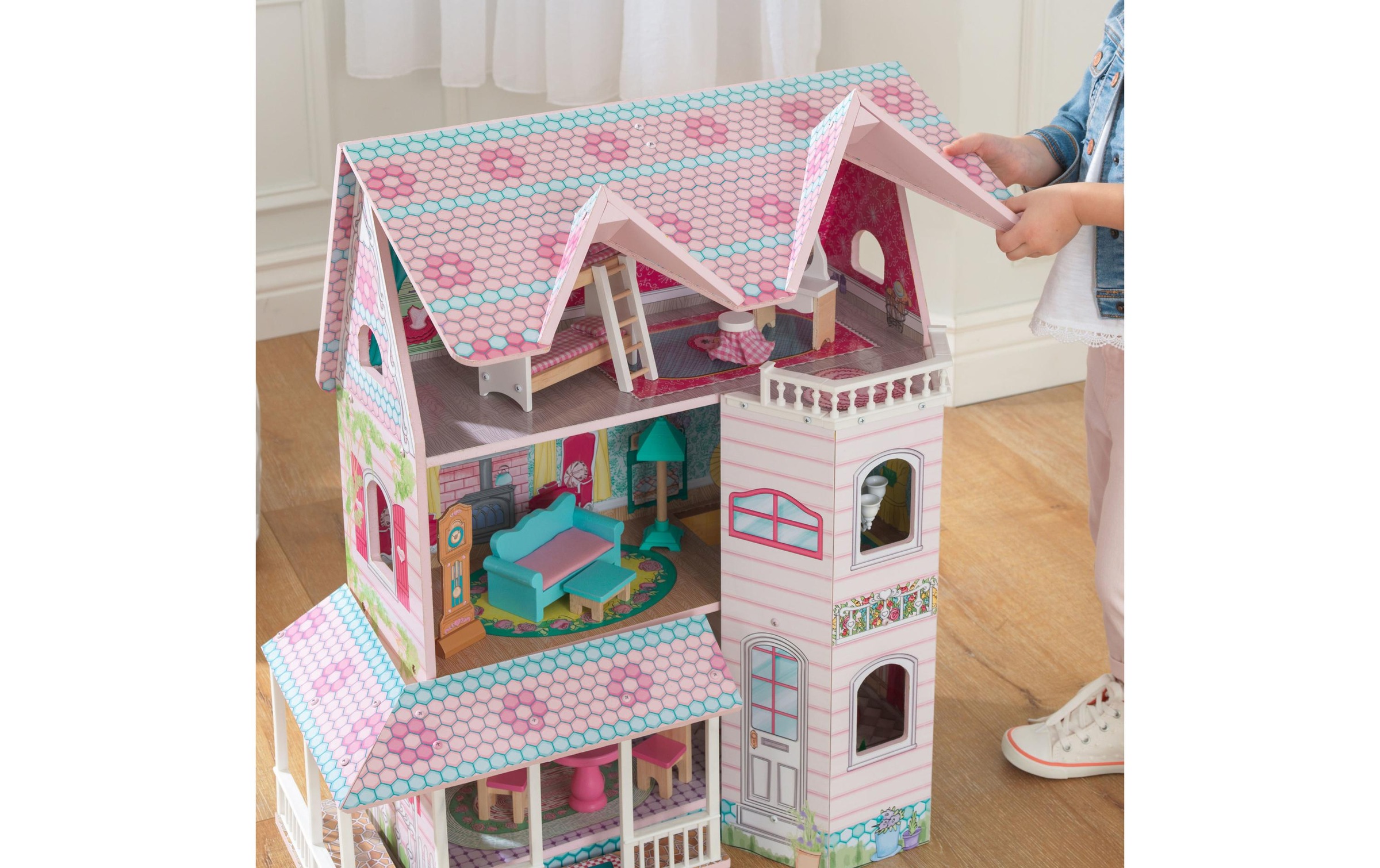 Puppenhaus »Kid Kraft Puppenhaus Abbey Manor«