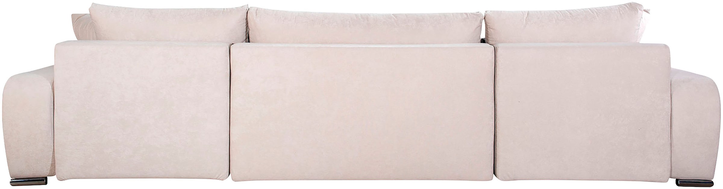 COLLECTION AB Wohnlandschaft »Paola U-Form, B: 314 cm« Bettfunktion, Bettkasten & 4 Zierkissen, Federkern
