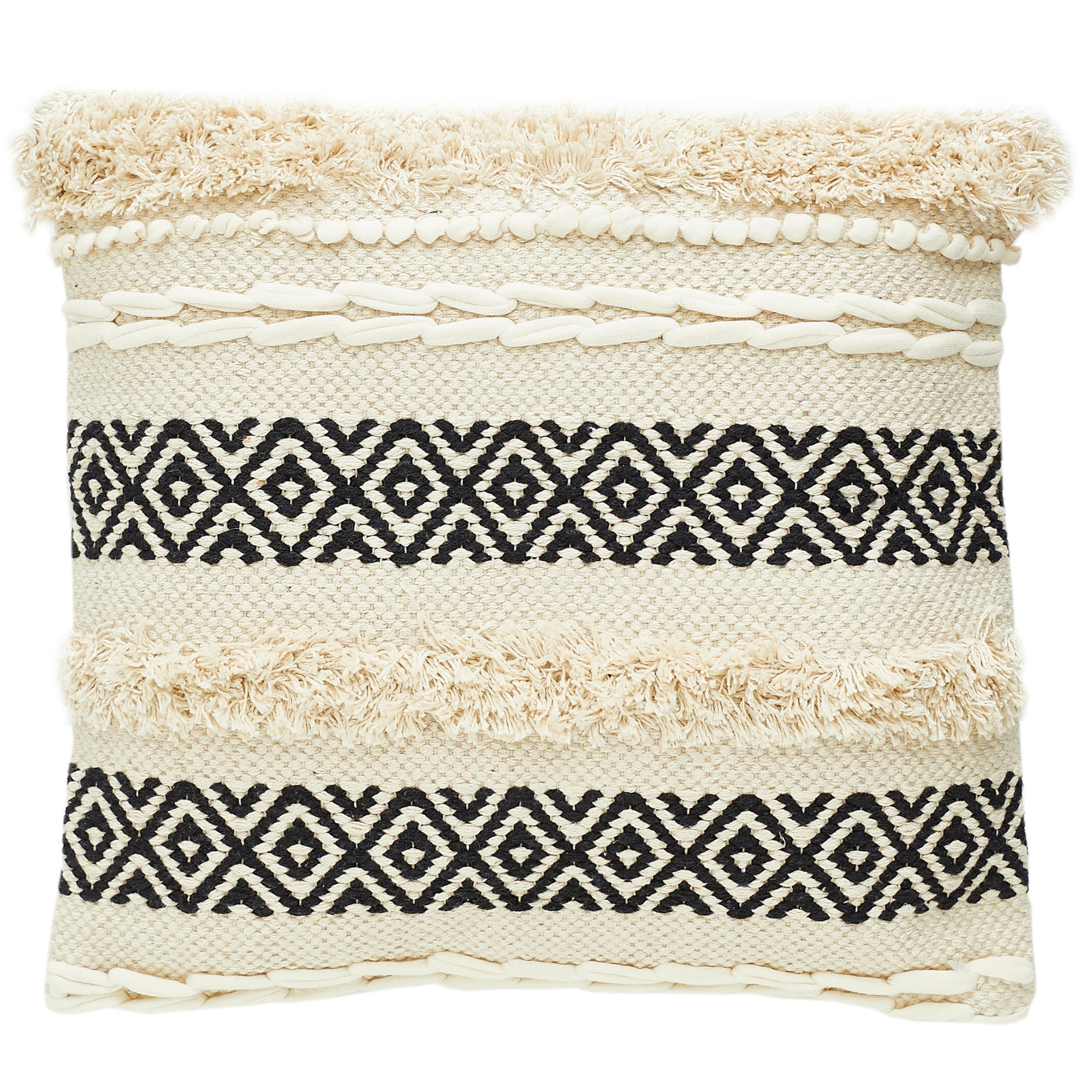 Andiamo Dekokissen »Livia« Ethnomuster, gestreift, Kissenhülle mit Füllung, eckig, 45x45 cm