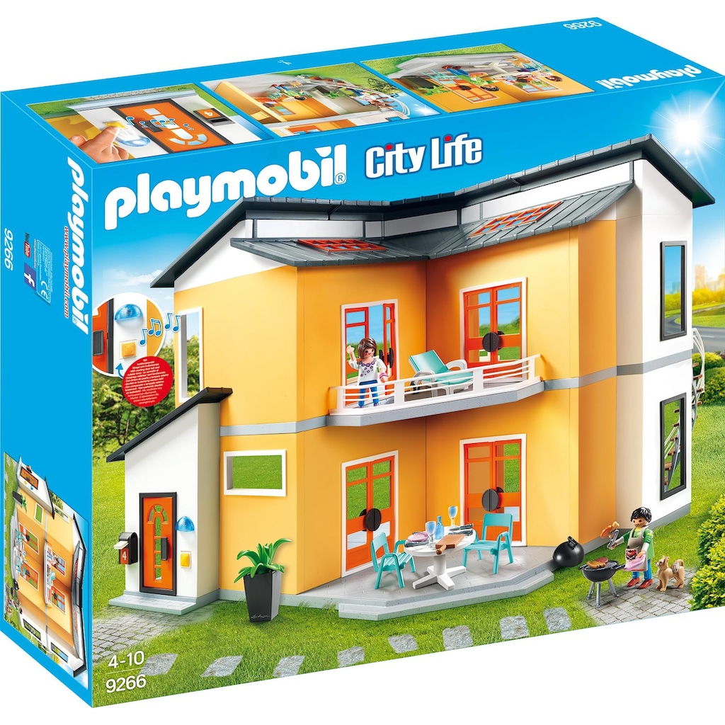Playmobil® Konstruktions-Spielset »Modernes Wohnhaus (9266), City Life«