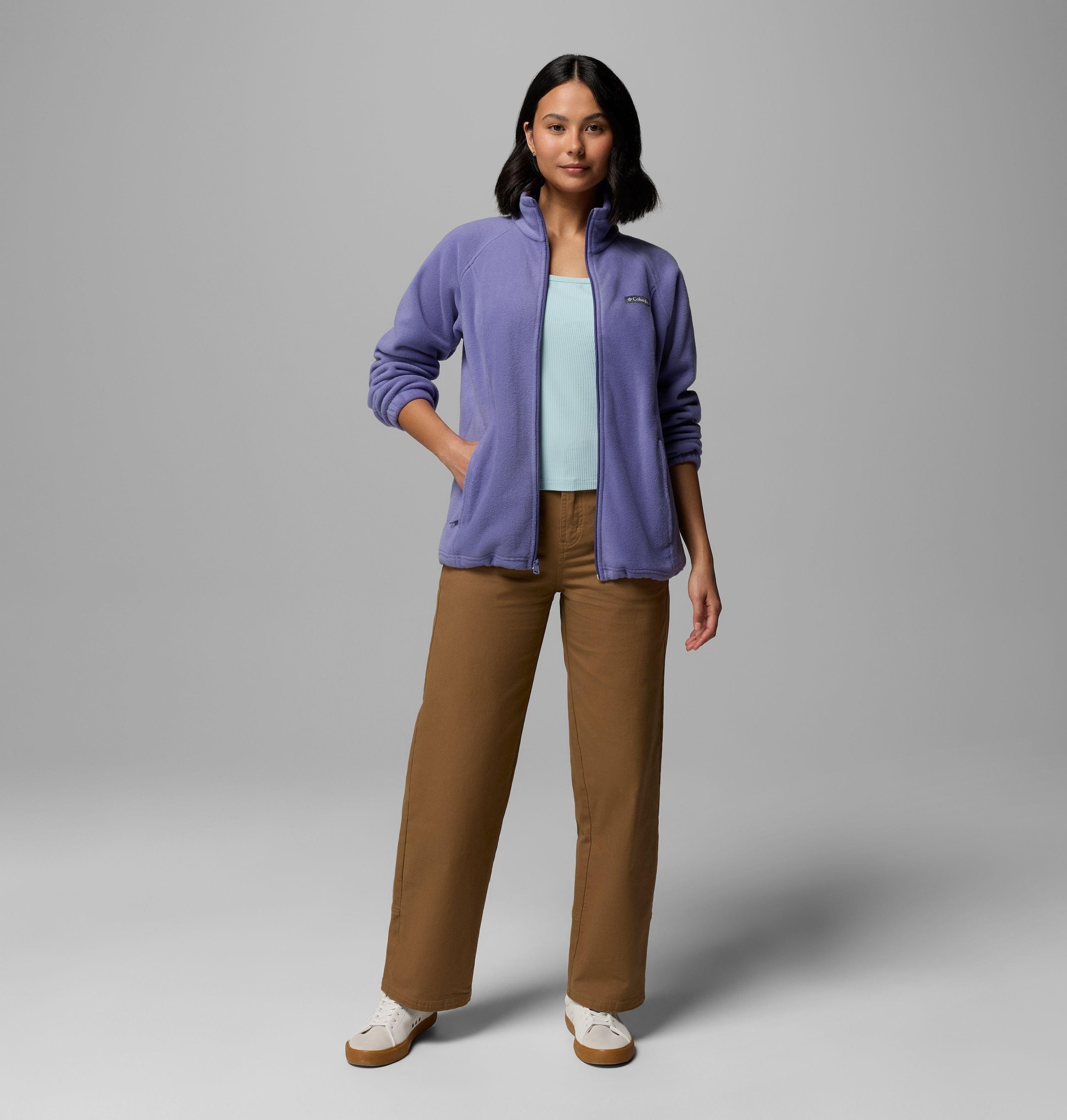 Columbia Veste polaire »Benton Springs™« sportlicher Stil, klassischer Schnitt, innenliegender Kordelzug