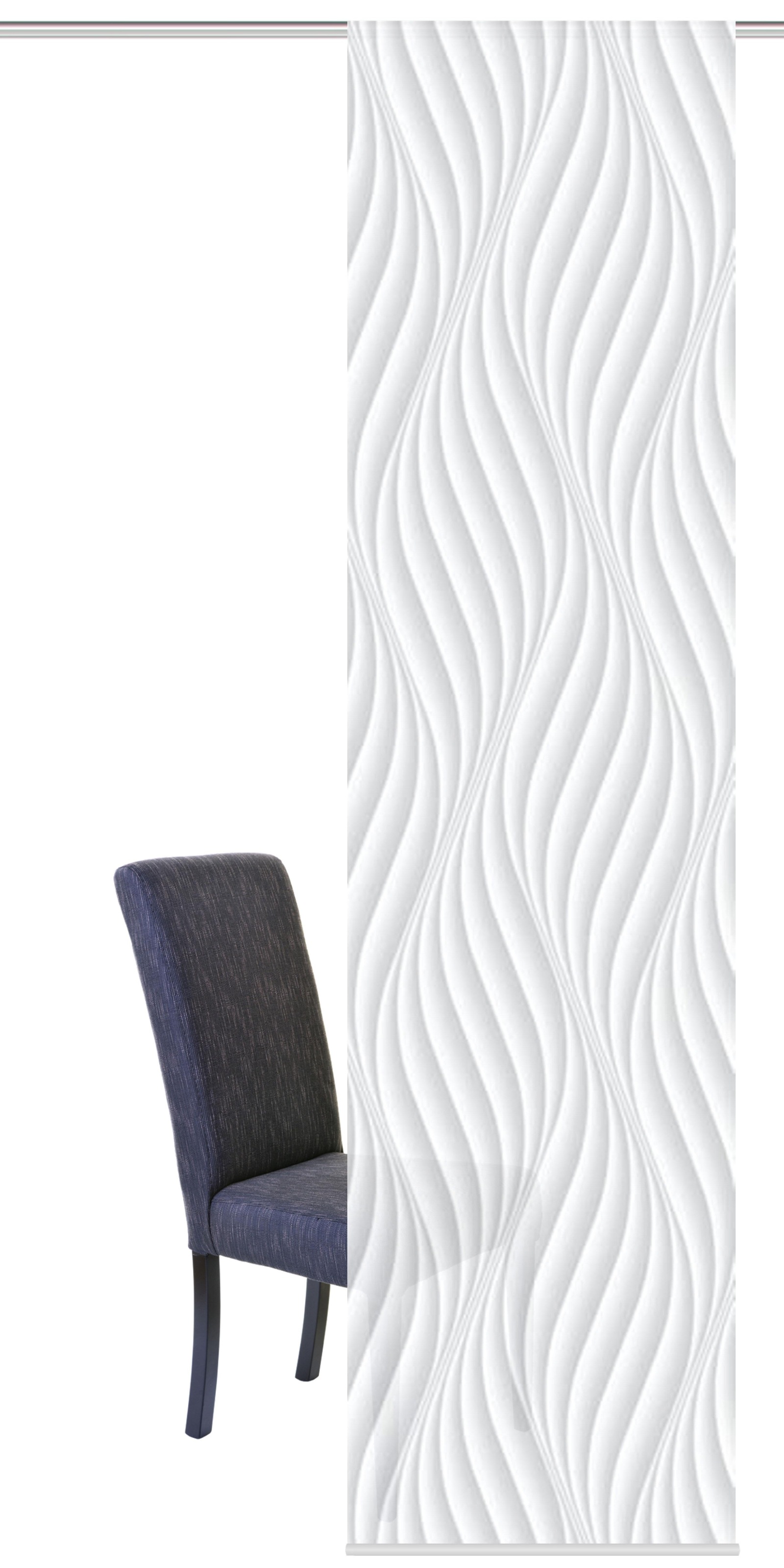 Image of HOME WOHNIDEEN Schiebegardine »WAVE«, (1 St.), HxB: 245x60, inkl. Befestigungszubehör bei Ackermann Versand Schweiz