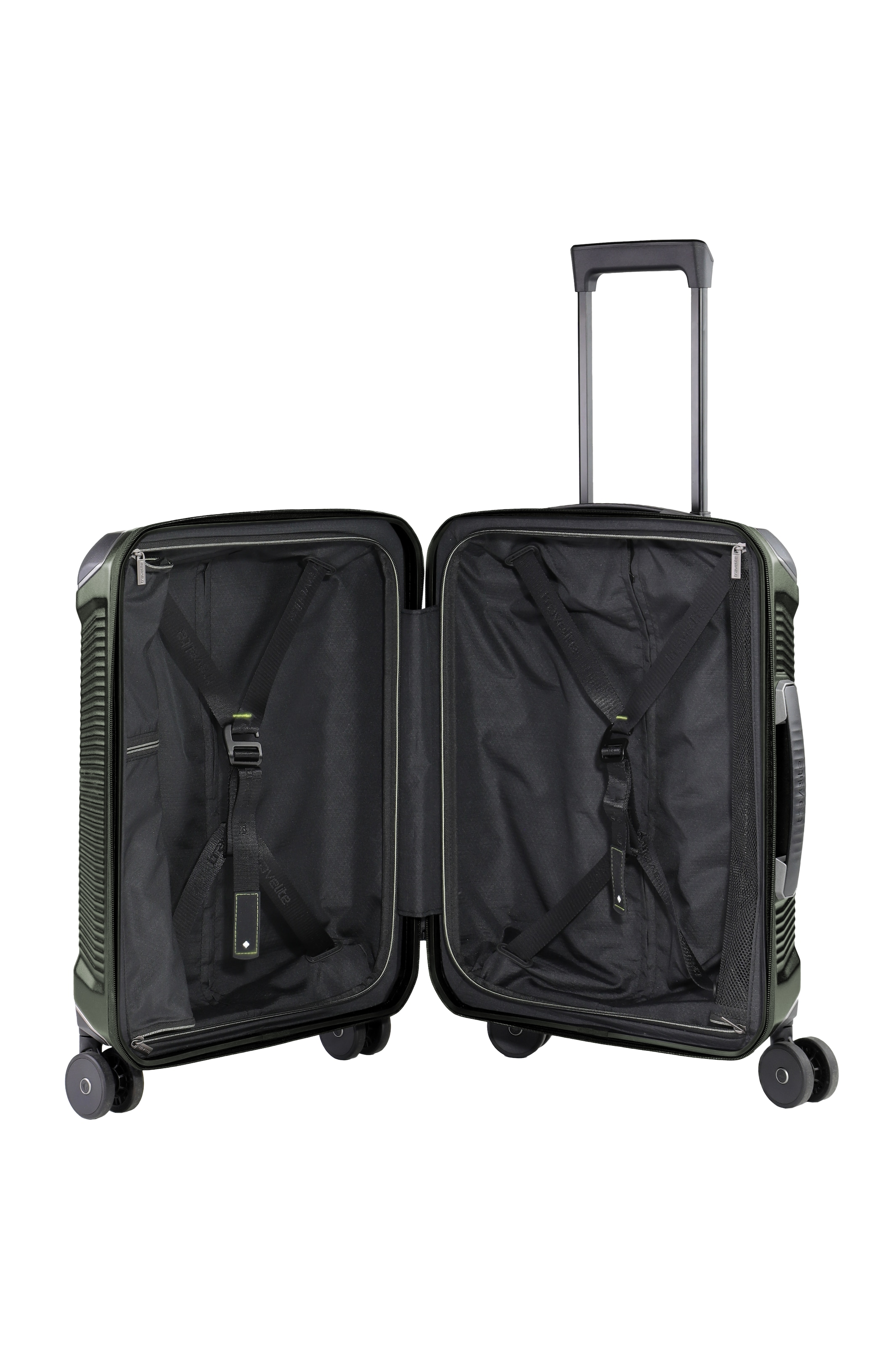 travelite Trolley »MILLENNIUM Reisekoffer Hartschale« 37 litre 4 Rollen en polycarbonate léger avec construction stable et compartimentation intérieure