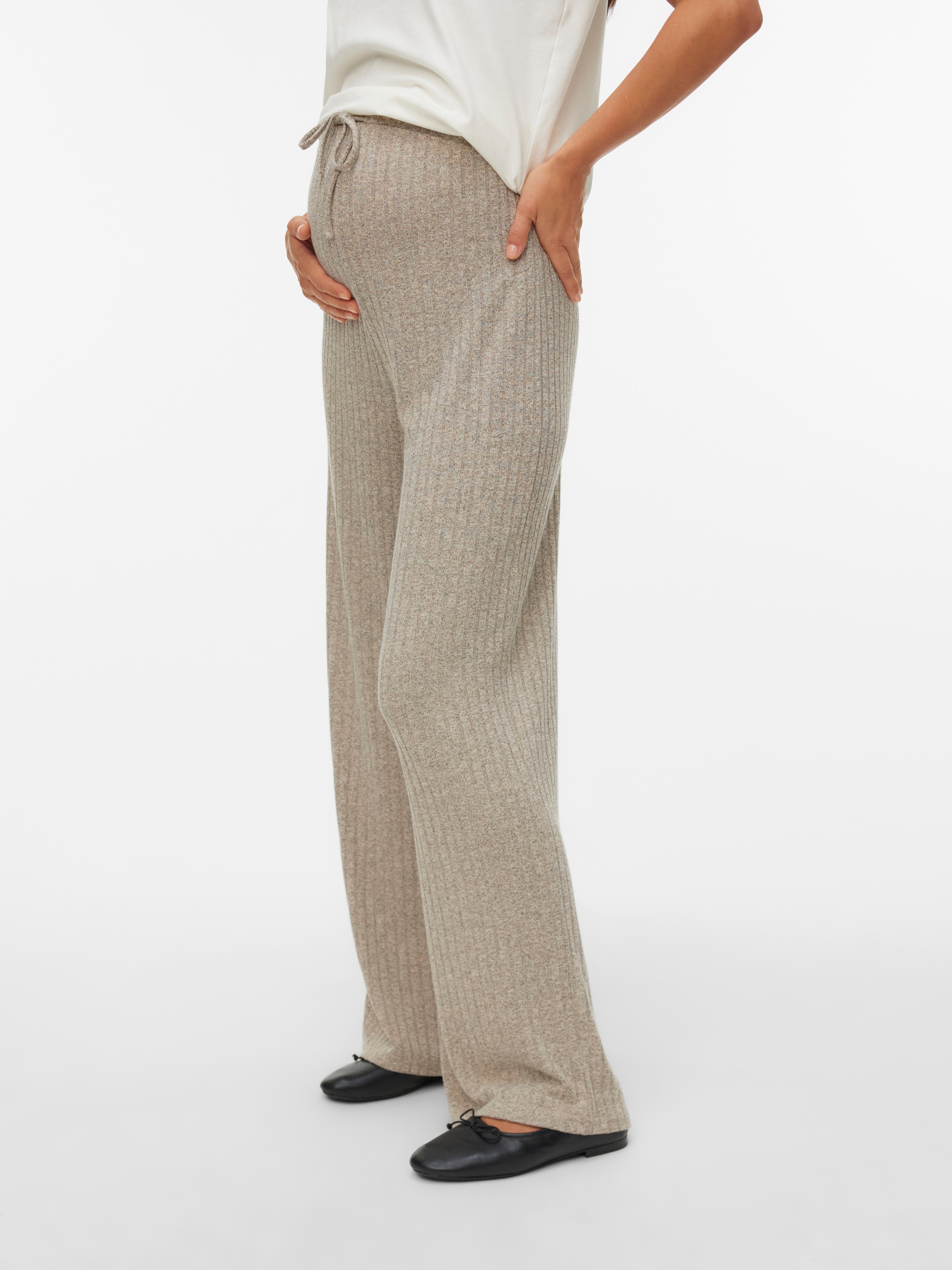 Image of Mamalicious Umstandshose "MLPAMMIE WIDE JRS PANTS HW NOOS"