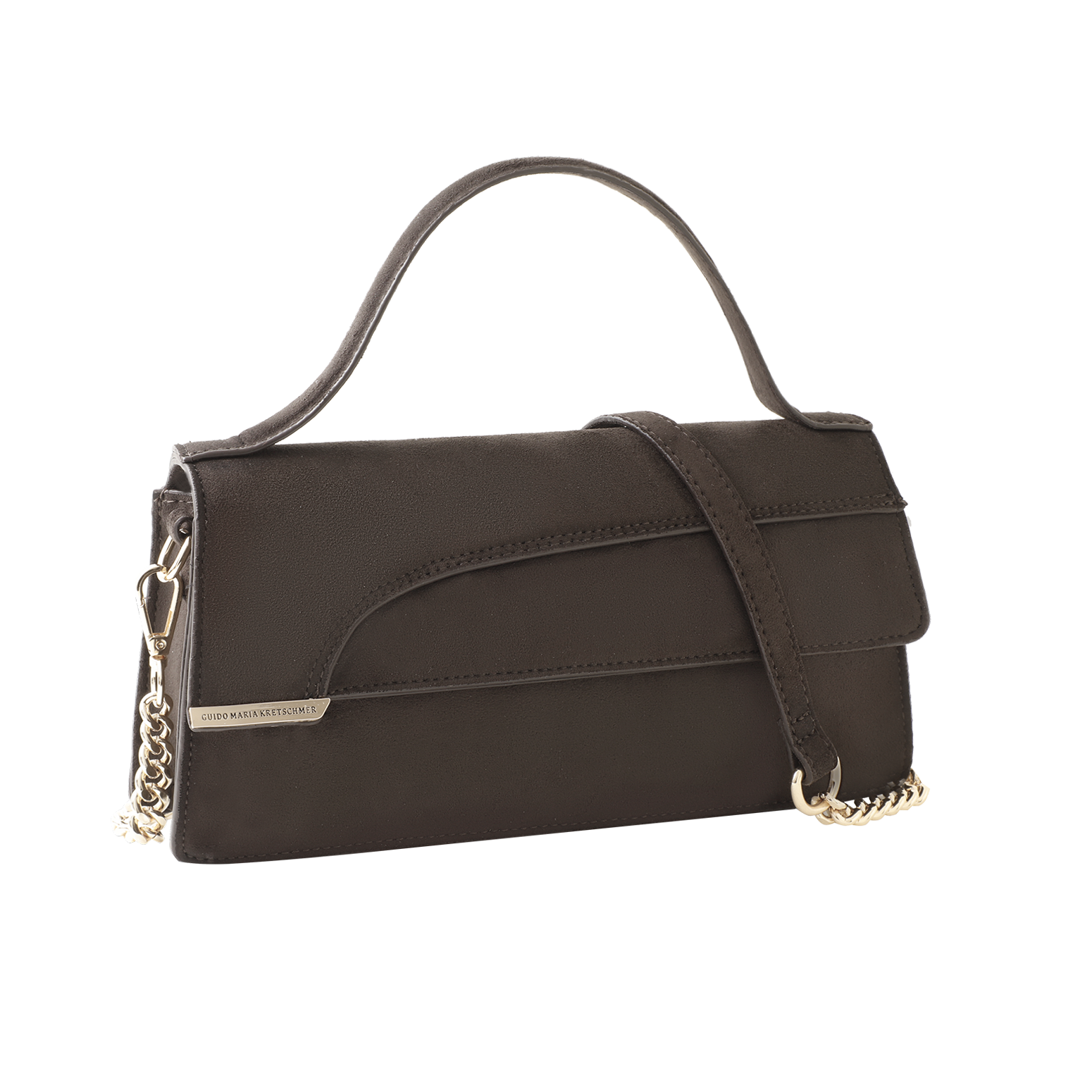 MARCO TOZZI by GMK Henkeltasche Damen Umhängetasche, Schultertasche mit Zierkette als Umhängeriemen