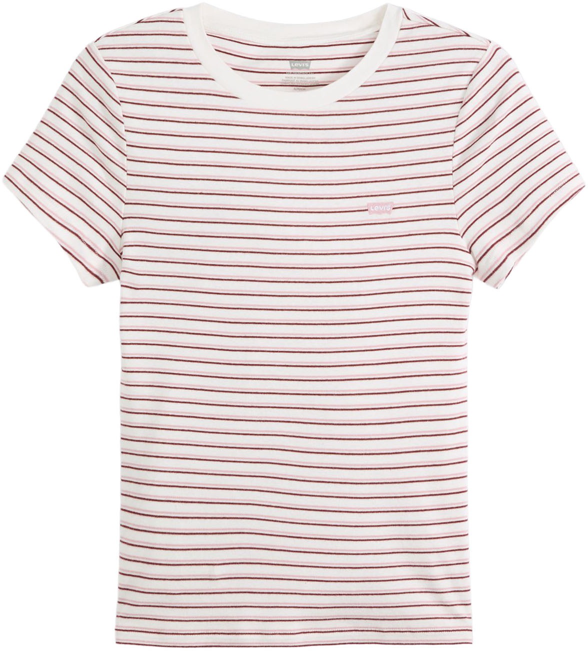 Levi's® T-Shirt »ESSENTIAL HM SS TEE«, Taillierter Schnitt
