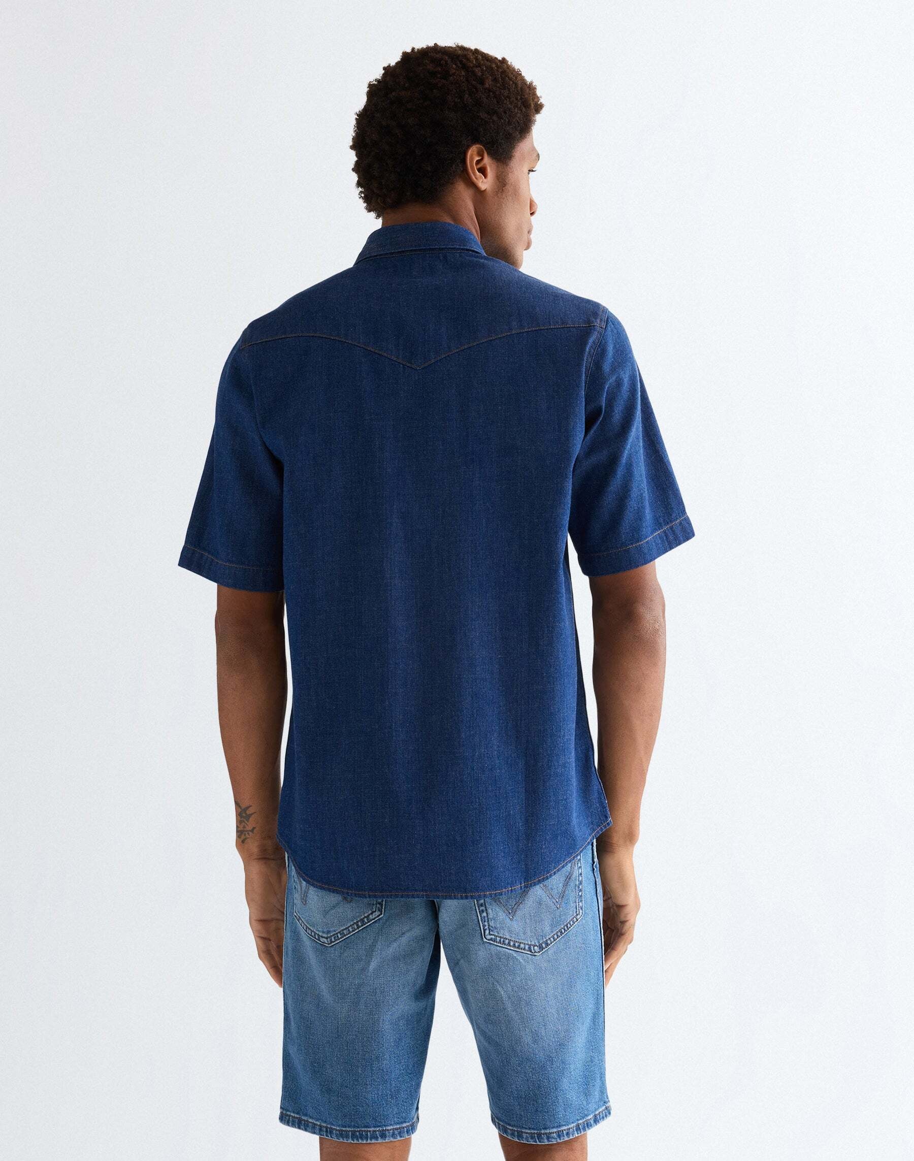 Wrangler Jeanshemd »WRANGLER Jeanshemd Shortsleeve Western«