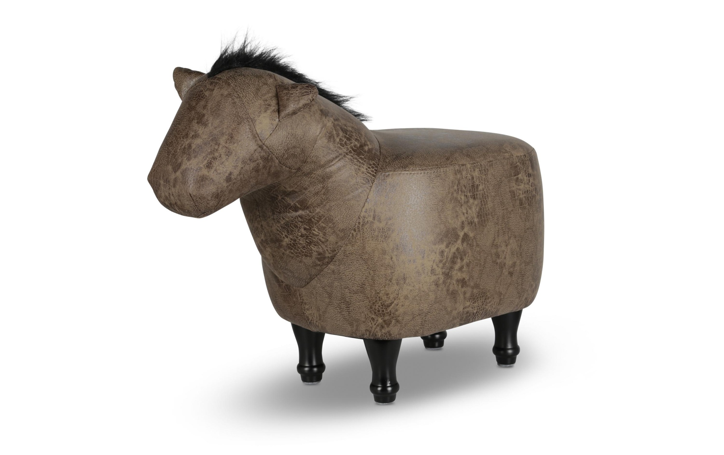 Image of Hocker "zoosy Pferd Sunny Braun"