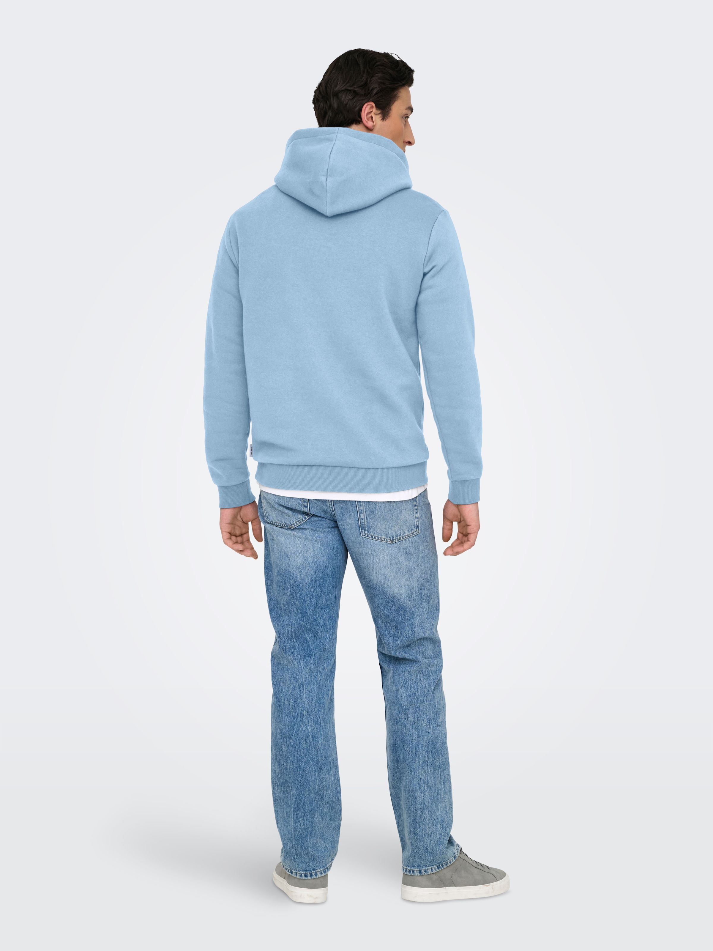 ONLY & SONS Kapuzensweatshirt »ONSCERES HOODIE SWEAT NOOS«, Baumwollmischung, regular fit
