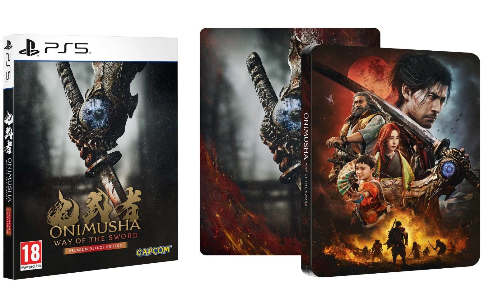 Capcom Spielesoftware »Onimusha: Way of the Sword Prem. Deluxe Ed. (Game-Key Card)« Nintendo Switch 2