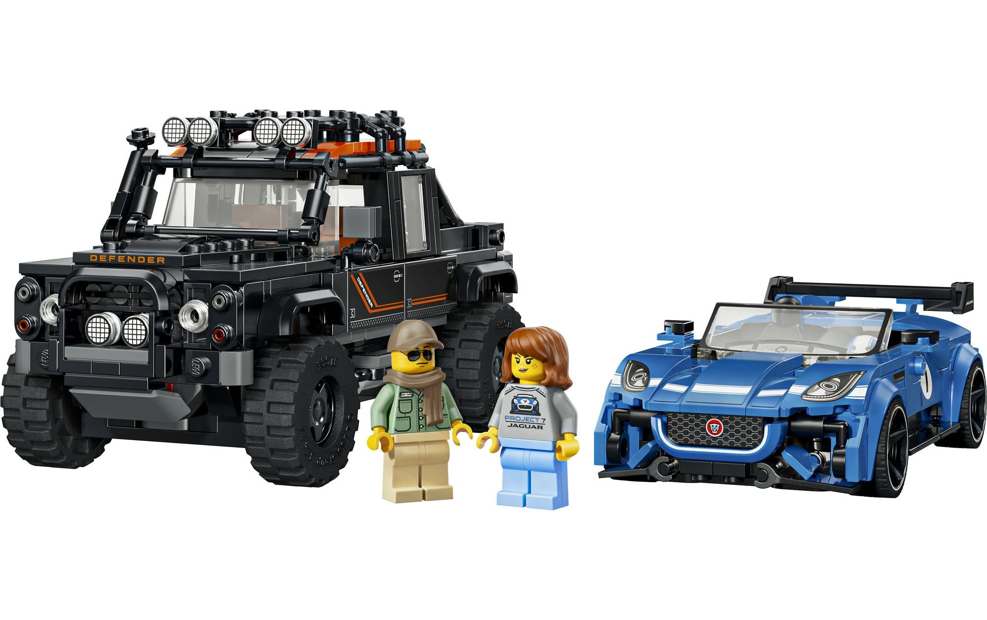 LEGO® Pions de construction »Jaguar Project 7 & Land Rover Defender (77264), LEGO Speed Champions« fabriqué en Europe