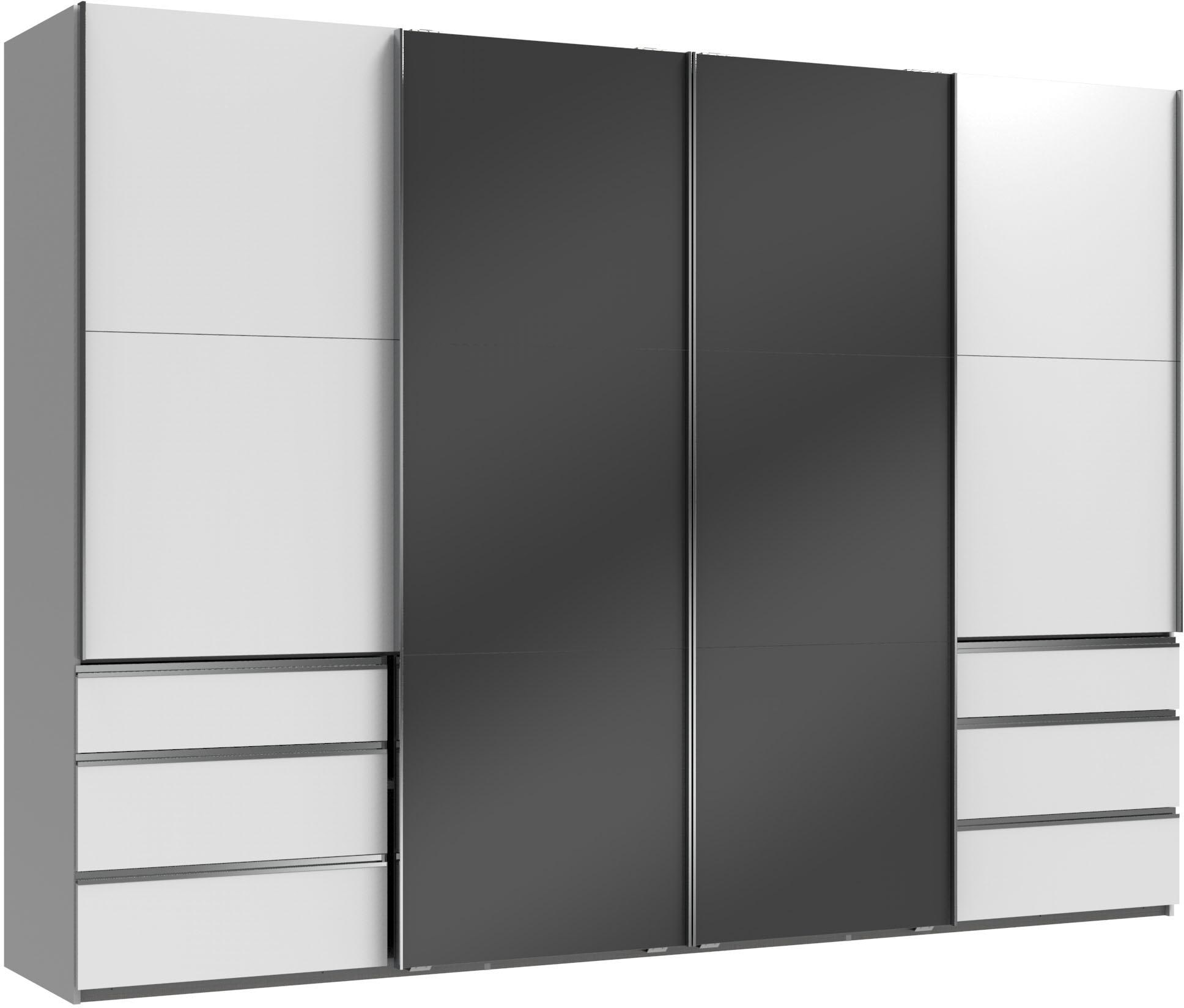 Wimex Schwebetürenschrank »Level by fresh to go« mit Glastüren und Synchronöffnung