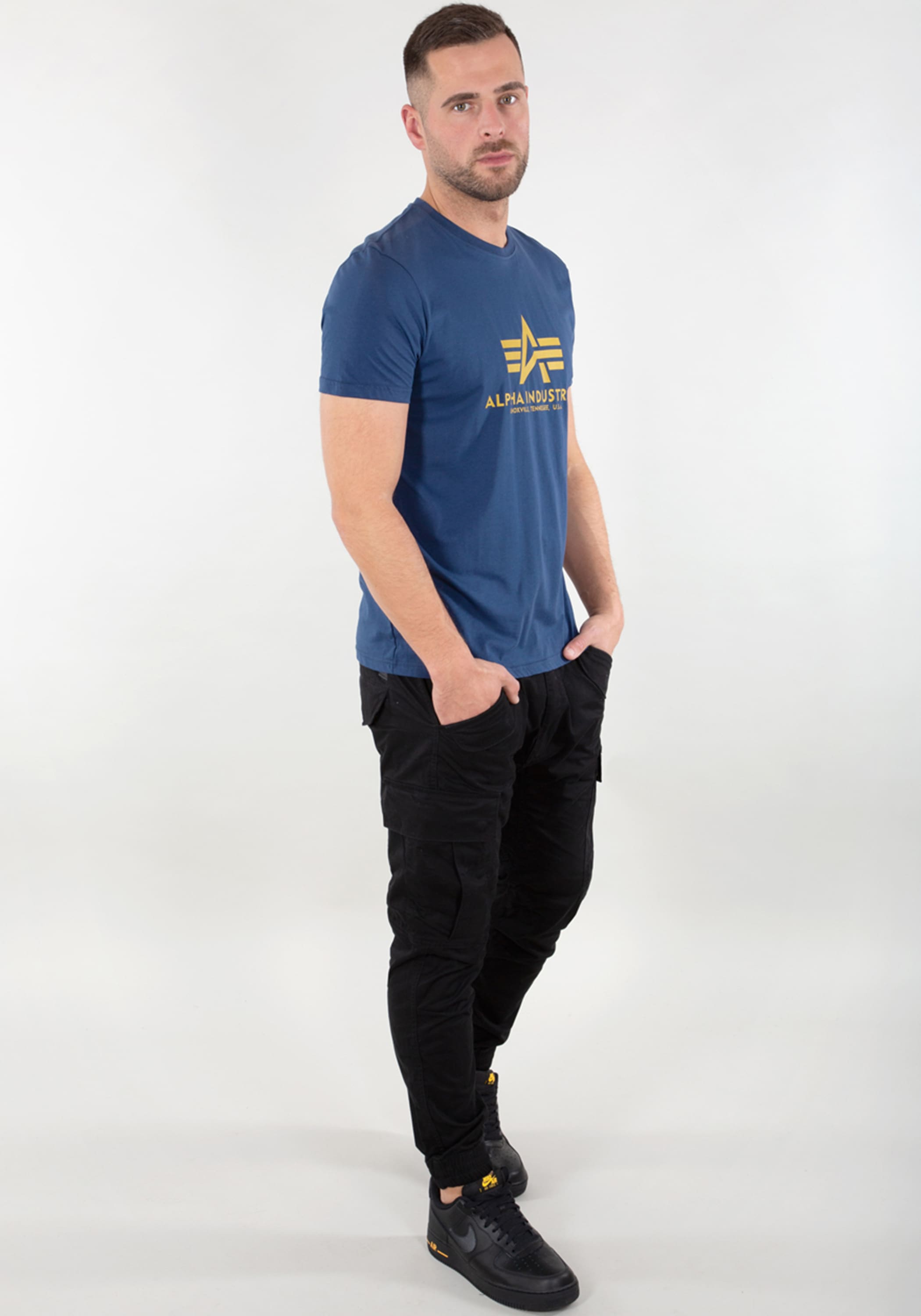 Alpha Industries T-Shirt »Alpha Industries Men - T-Shirts Basic T-Shirt BL«