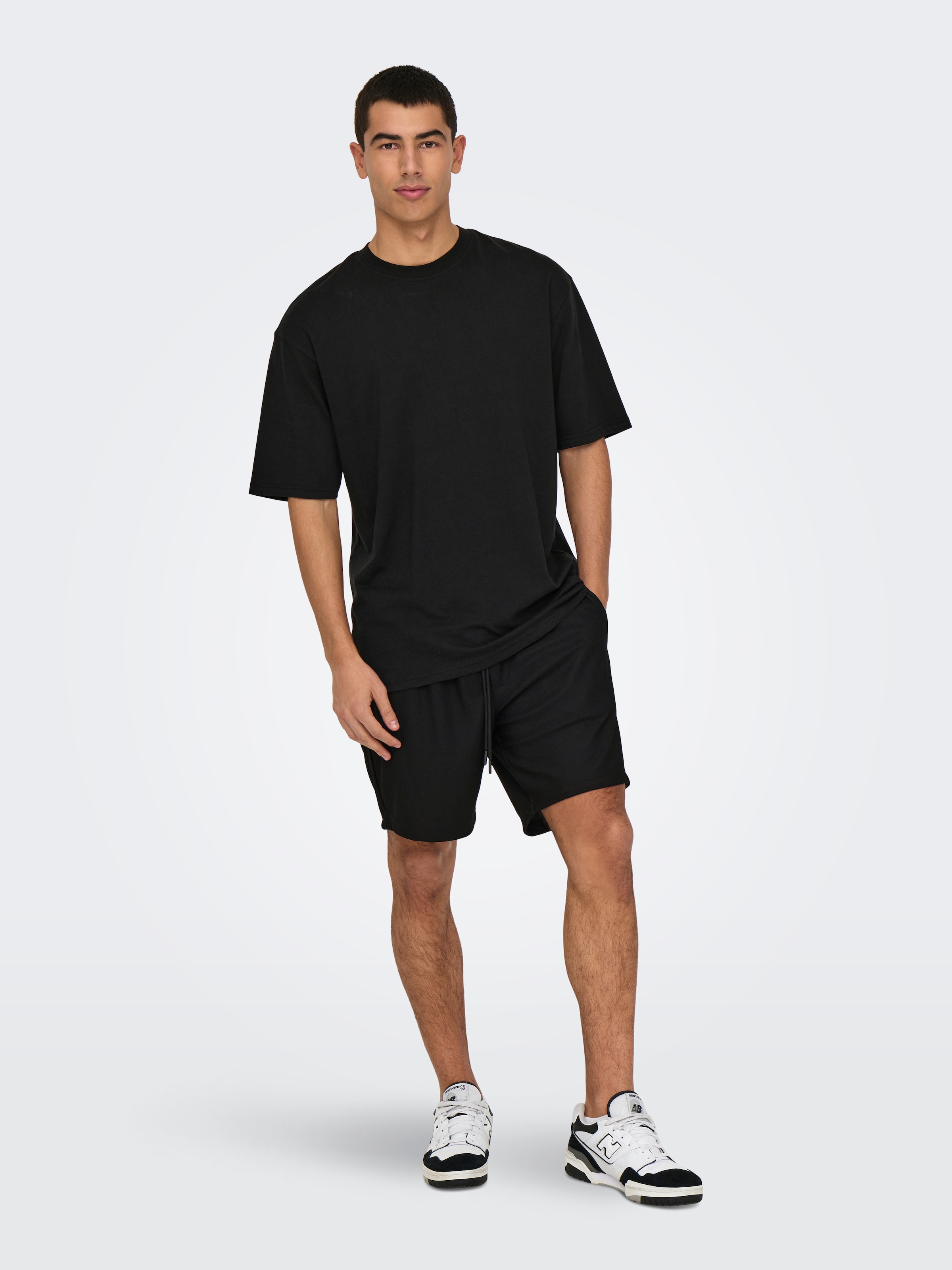 ONLY & SONS Shorts »ONSTEL LIFE PLIZZE SHORTS NOOS«