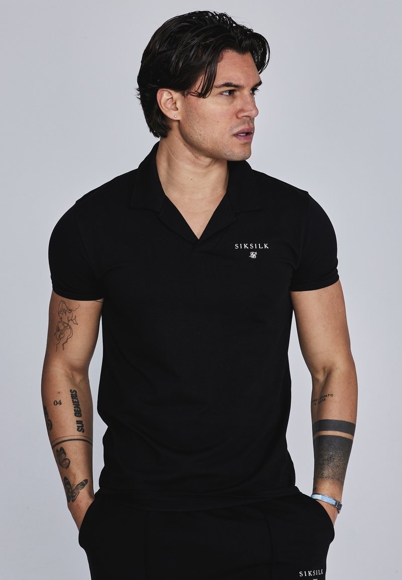 Siksilk Loungeanzug »Siksilk Kleidungsset Polo and Shorts Set«