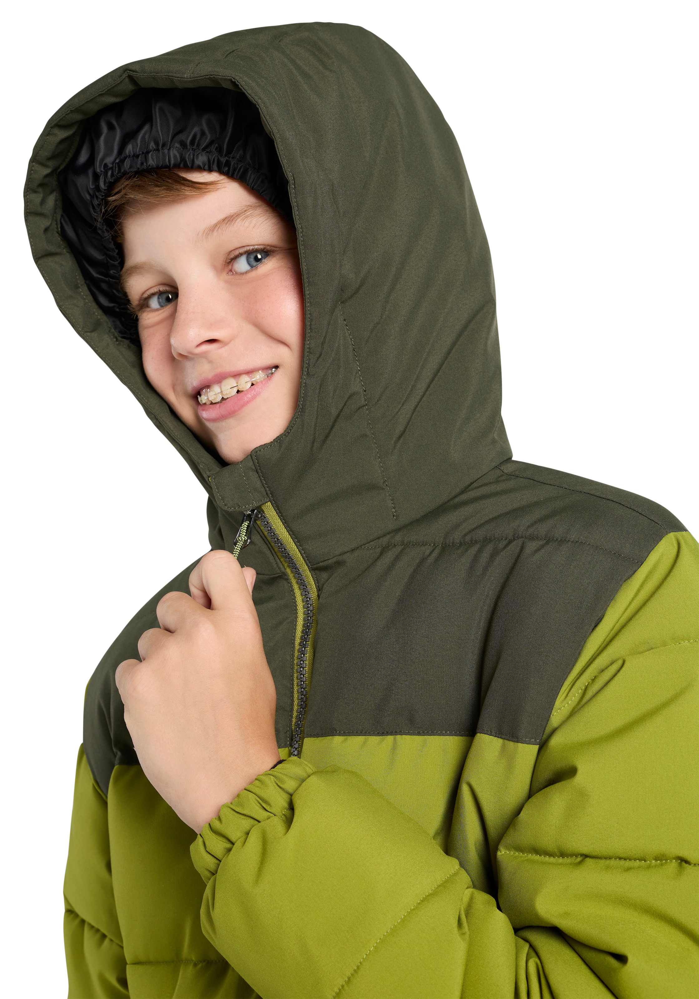 Killtec Veste d'hiver »KW 1 BYS JCKT OT« mit Kapuze für vielseitige Outdoor-Aktivitäten, mit gefütterter Kapuze