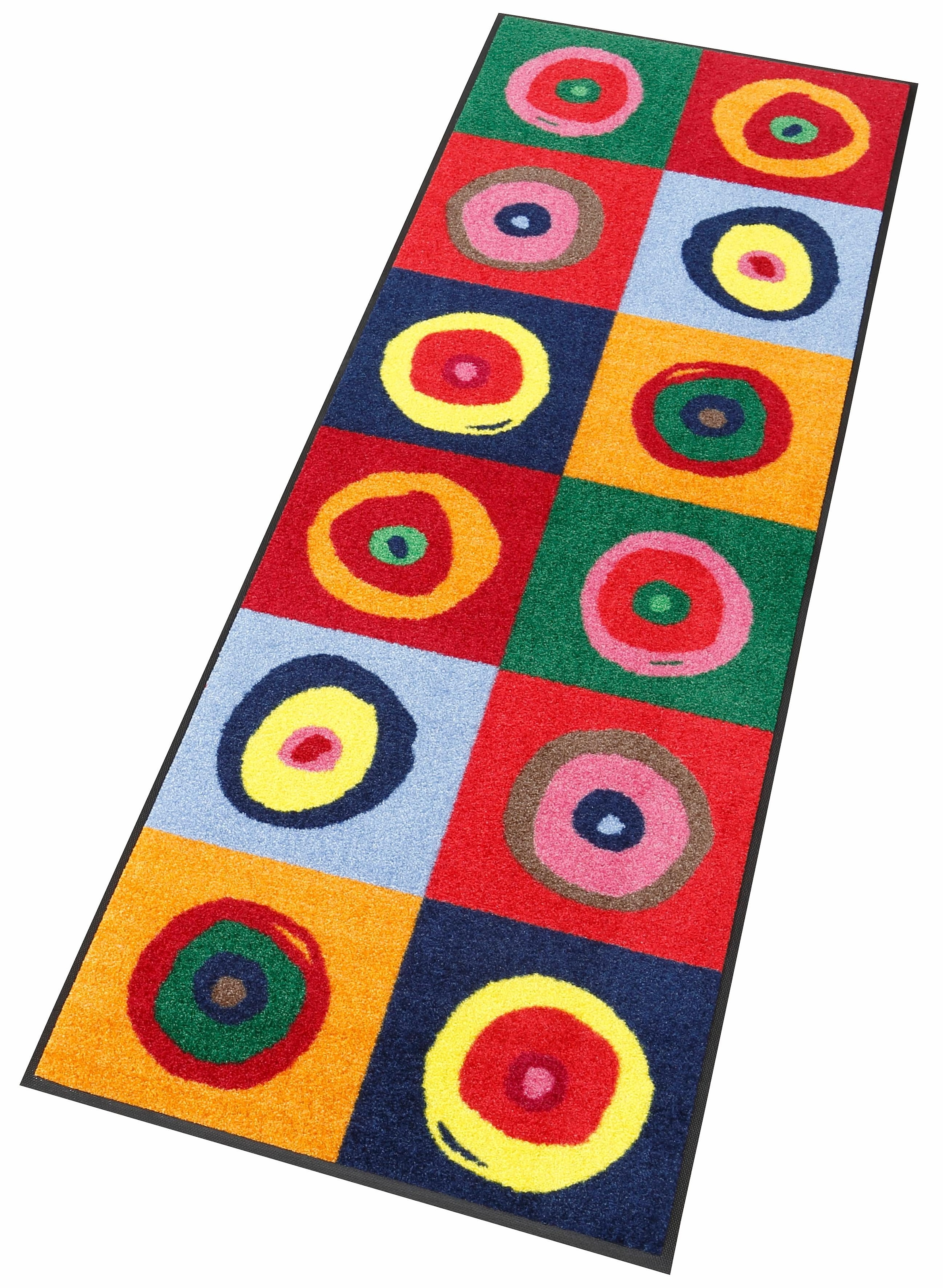 Image of wash+dry by Kleen-Tex Läufer "Sergej" rechteckig 7 mm Höhe Schmutzfangläufer, rutschhemmend, In- und Outdoor geeignet, waschbar
