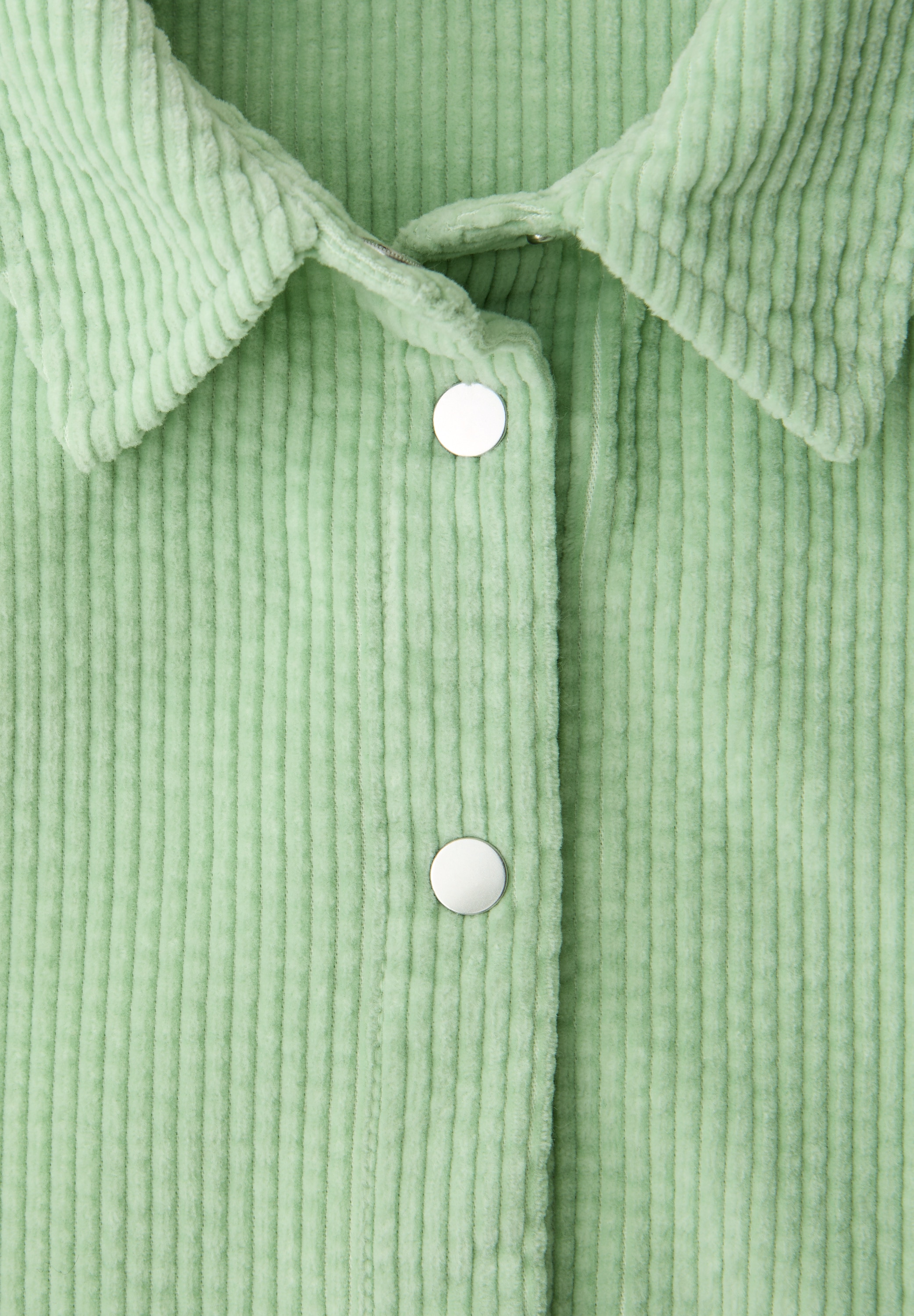 STREET ONE Langarmbluse in Cord-Qualität