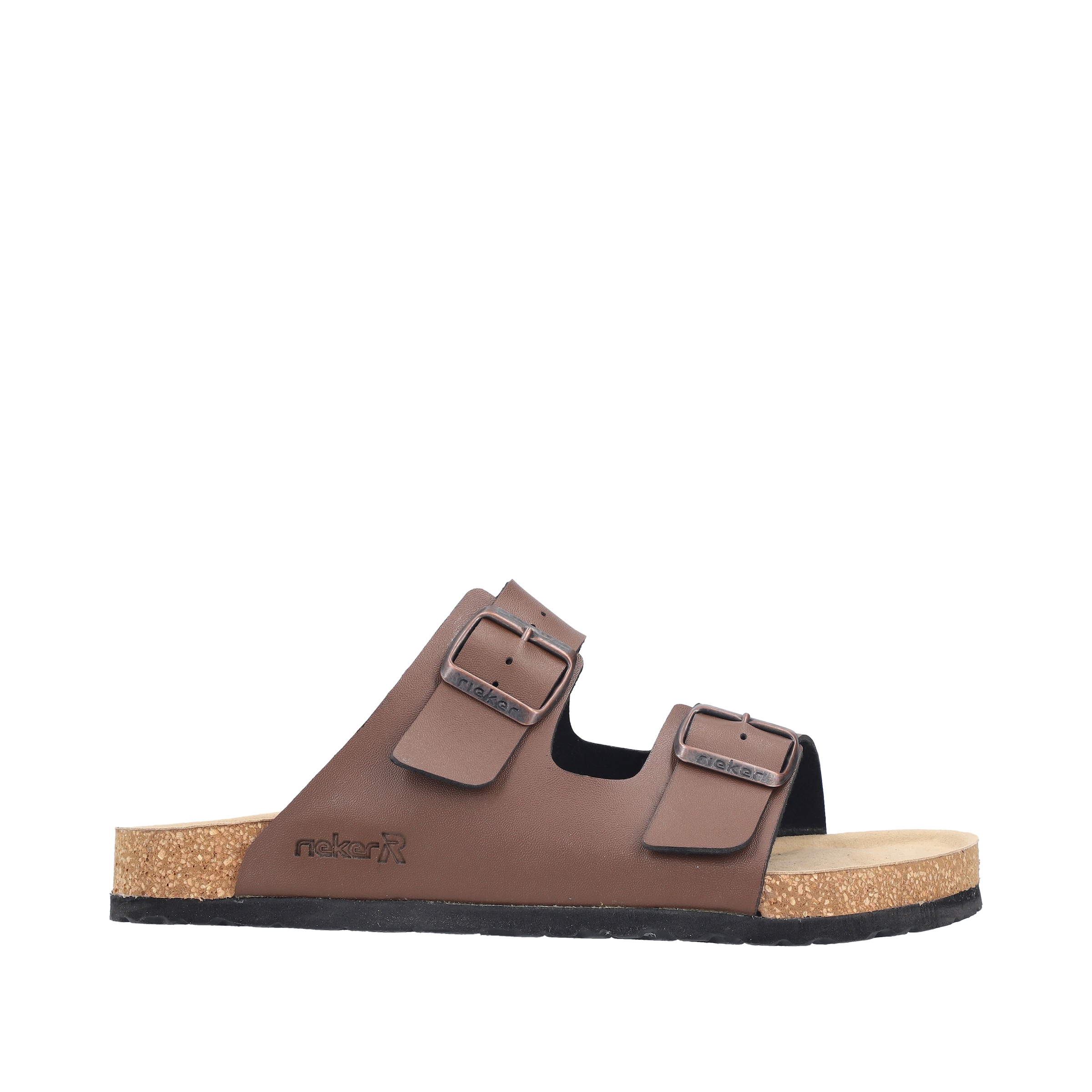 Rieker Pantolette  chaussure d’été, mule, chausson, avec deux boucles