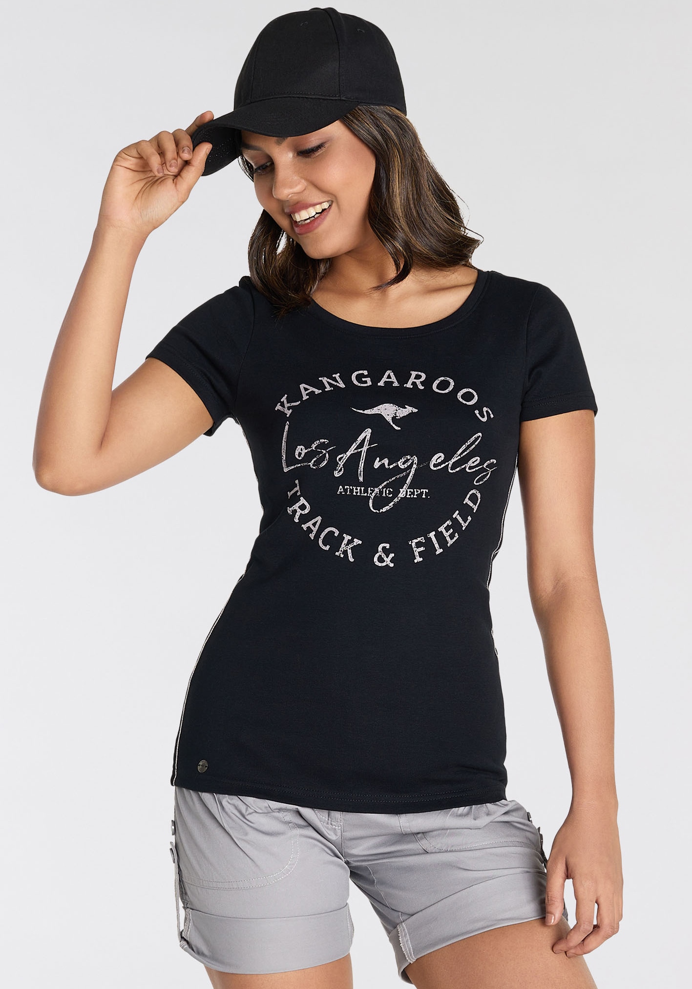 KangaROOS Print-Shirt, im American-Look