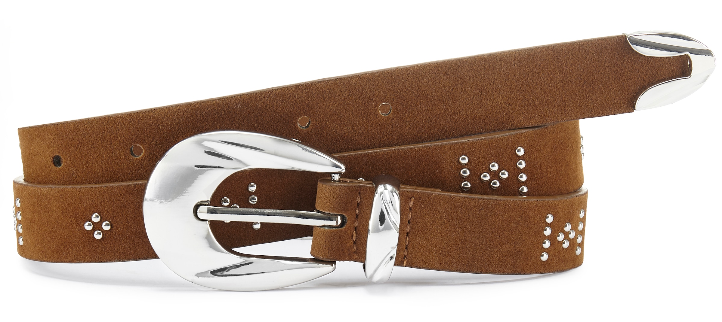 Image of LASCANA Hüftgürtel "Hosengürtel, Jeansgürtel, Westerngürtel, Gürtel" NEU im modernen Western Look in Veloursleder-Optik