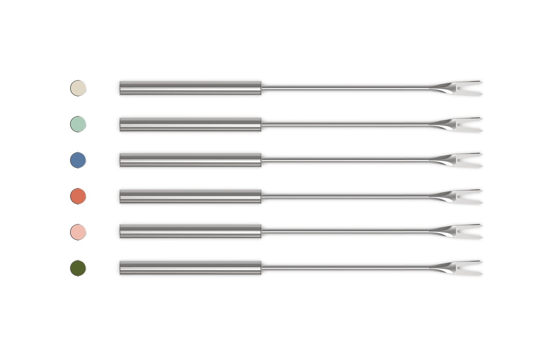 Image of Stöckli Fonduegabel "Fleischfonduegabeln Charmey 6 Personen"