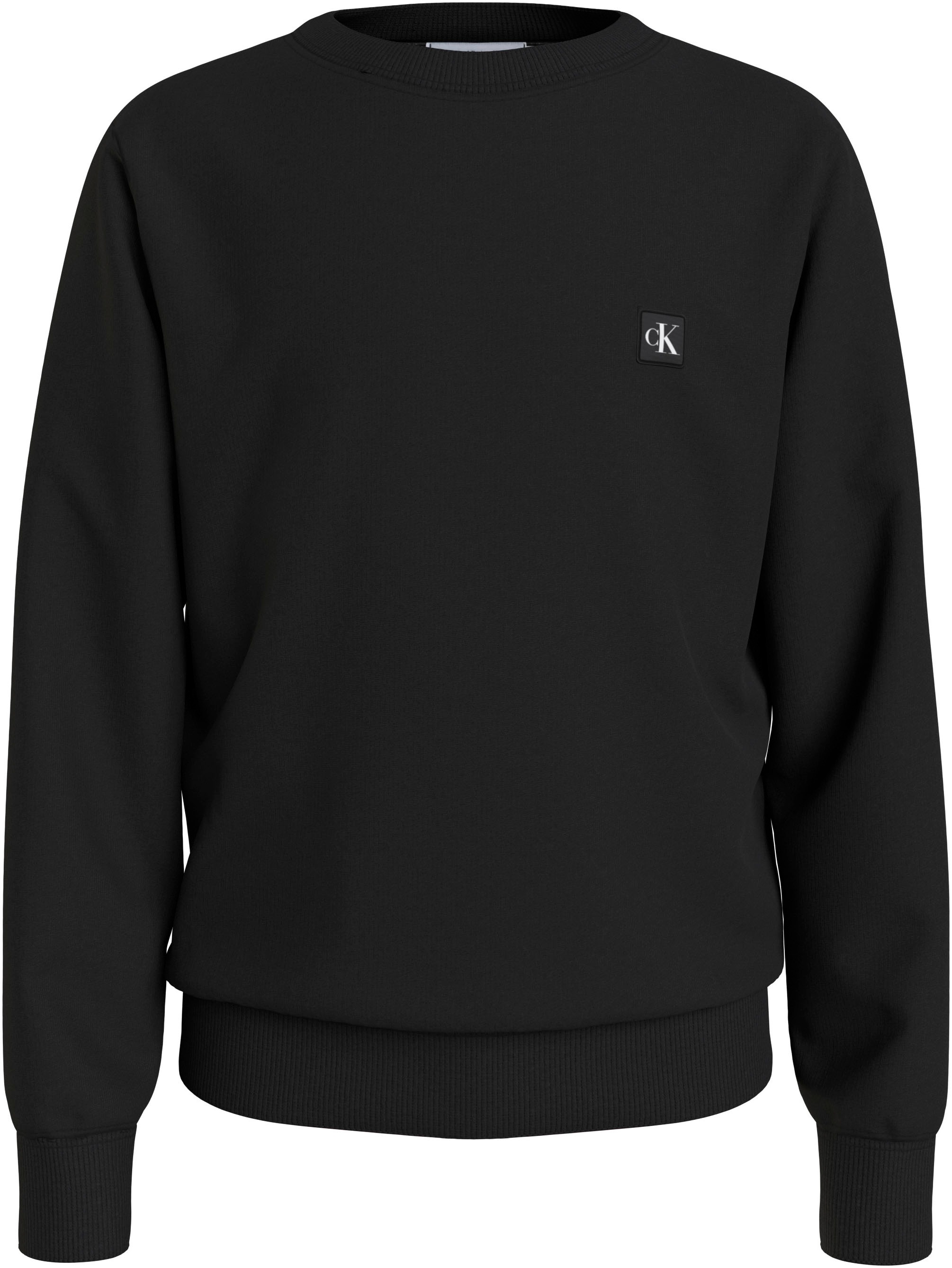 Calvin Klein Jeans Sweatshirt »MONOGRAM MINI BADGE CREWNECK«, für Kinder bis 16 Jahre