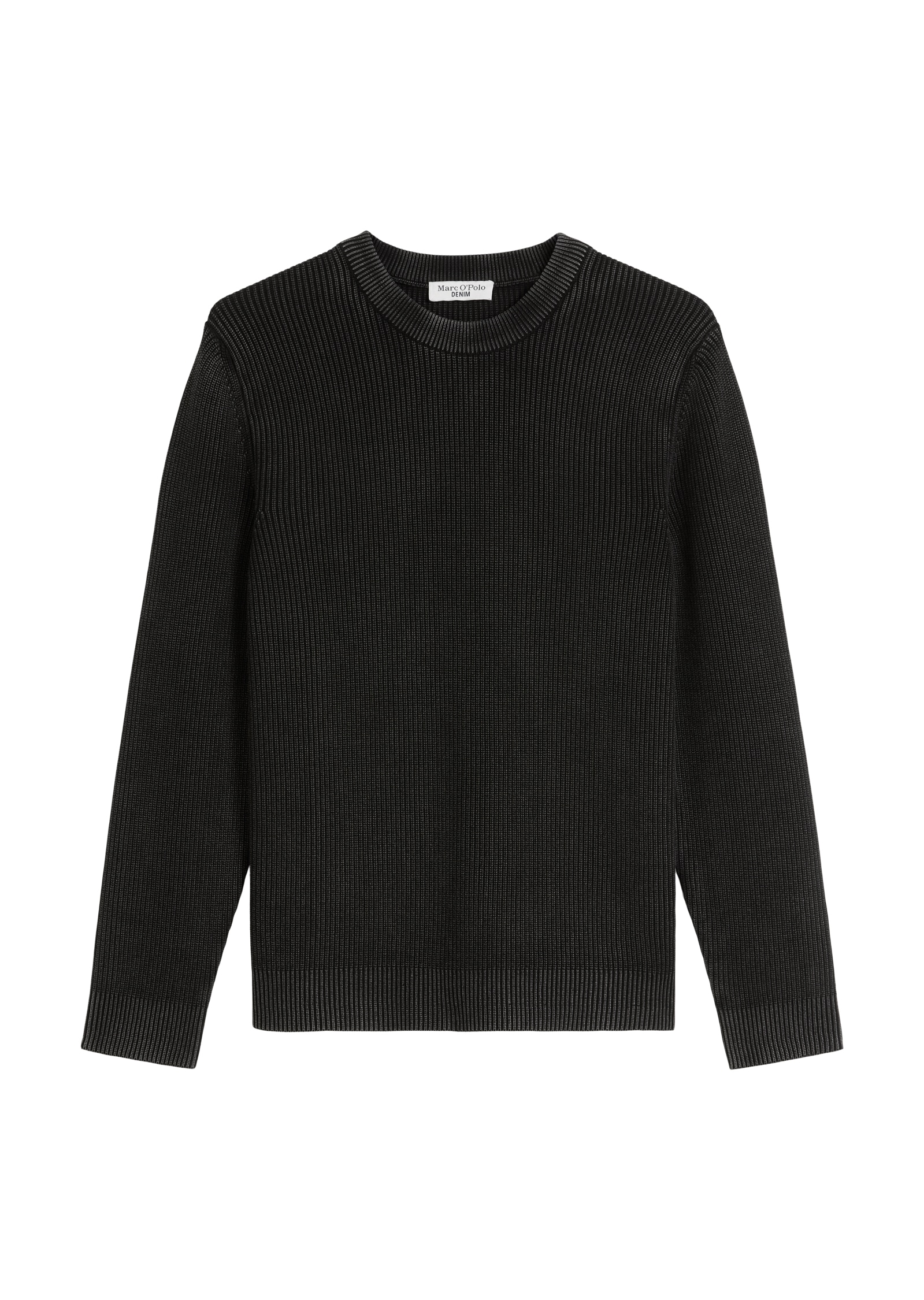 Marc O'Polo DENIM Pull à col rond »loose fit mit speziellem Farbeffekt«