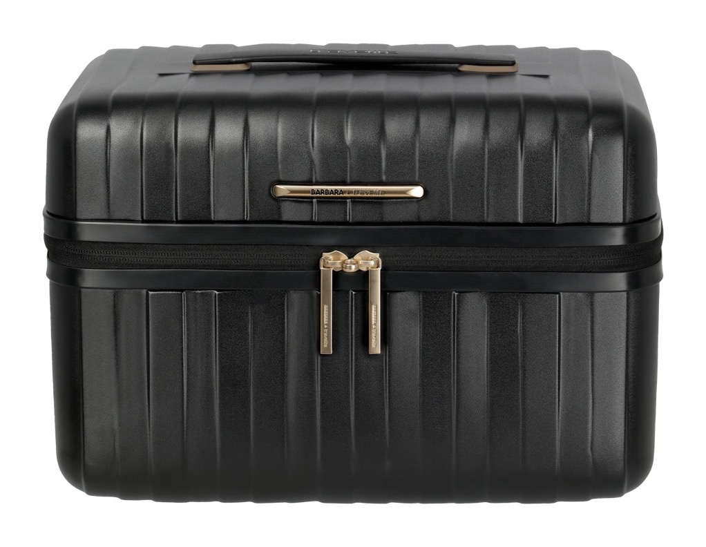 travelite Trousse de beauté »BARBARA NOVELTY Kosmetikkoffer« avec manche pour trolley et système d'organisation flexible