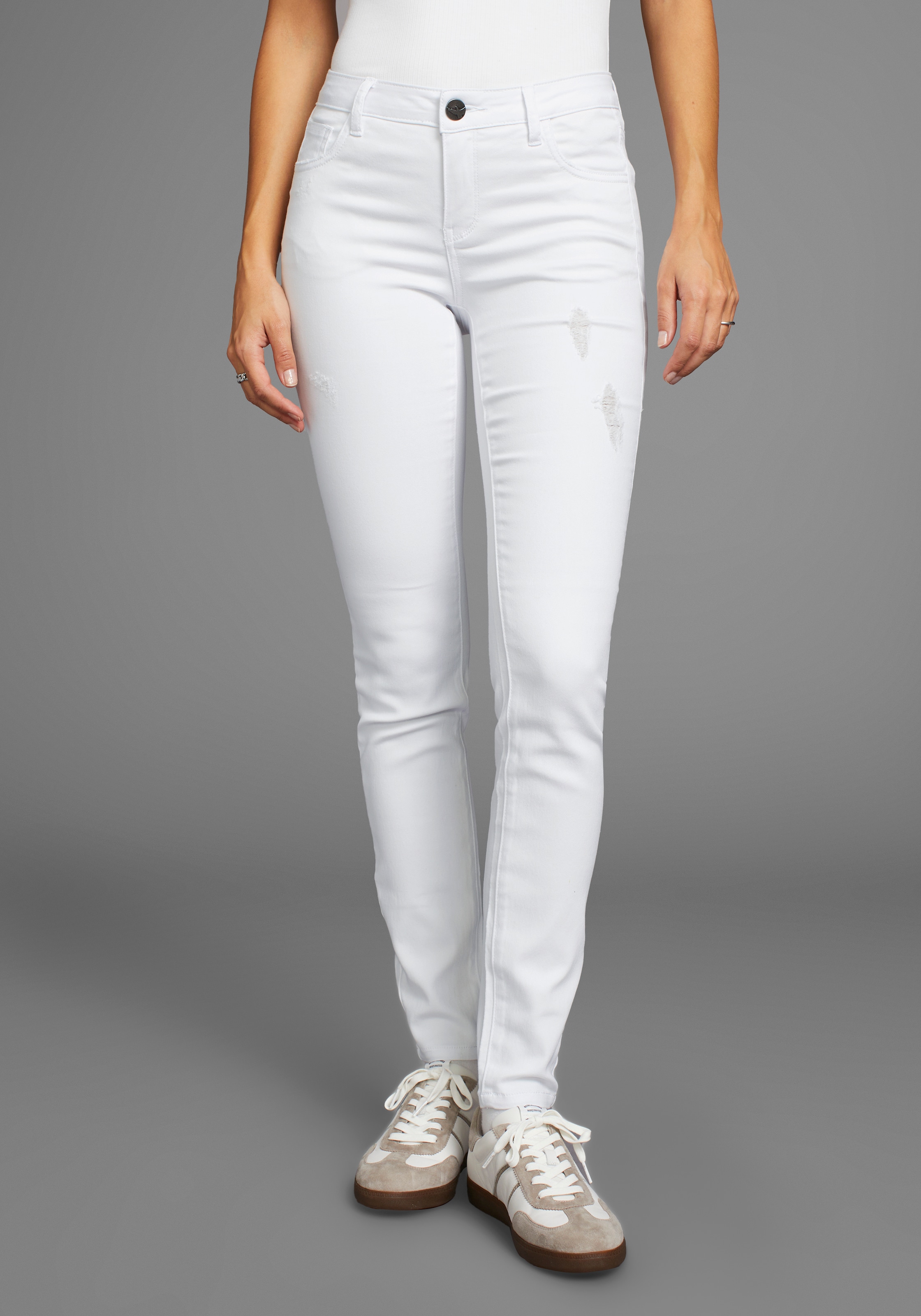 Skinny-fit-Jeans »Ultra-Stretch«, Mid Waist