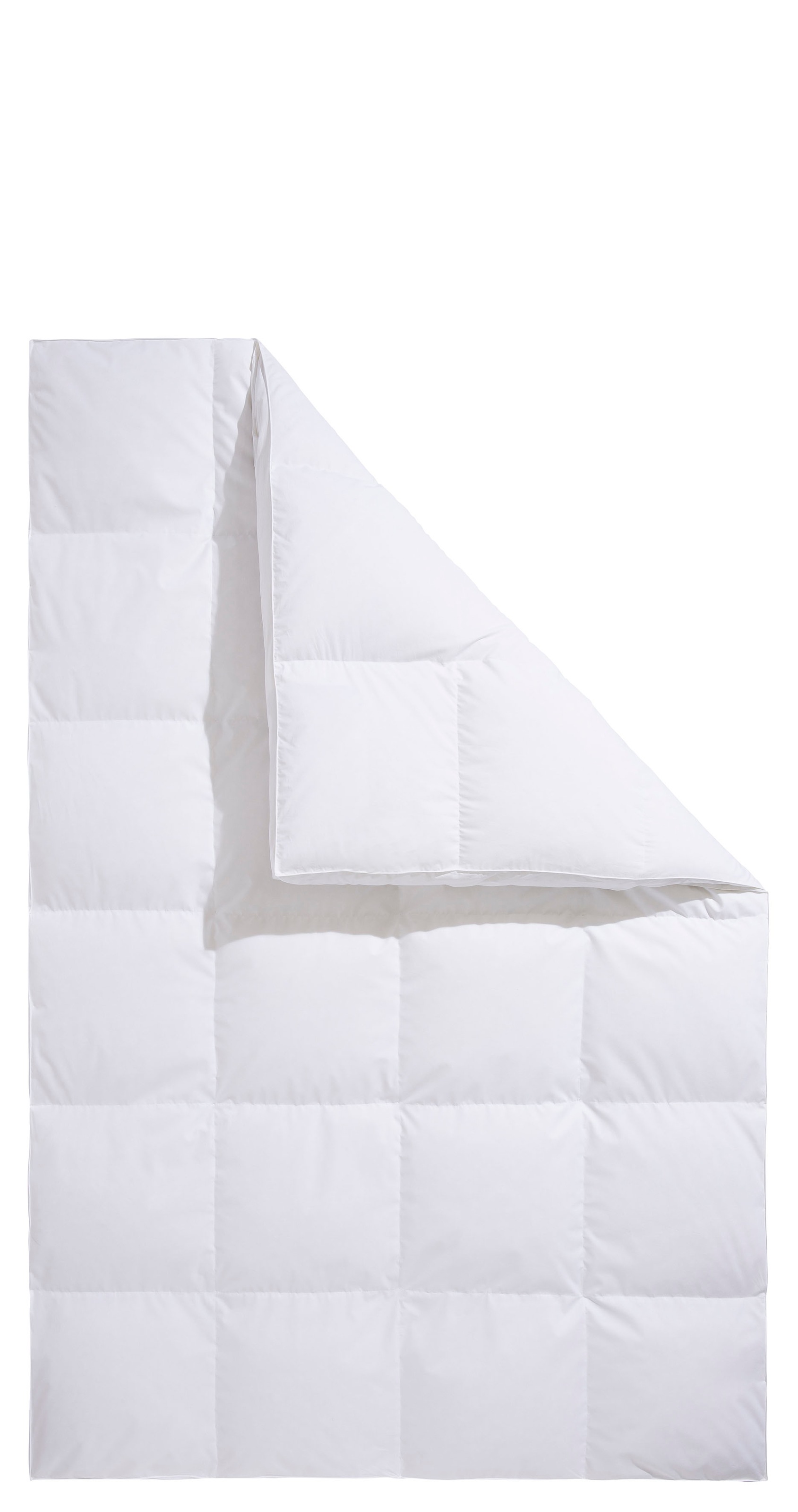 Älgdröm Daunenbettdecke »Loftet, Bettdecke 135x200, 155x220 cm und weitere Grössen«, polarwarm, Füllung 90% Daunen, 10% Federn, Bezug 100% Baumwolle, (1 St.), Bettdecken, Sommer, Winter, Decke ist Made in Green zertifiziert