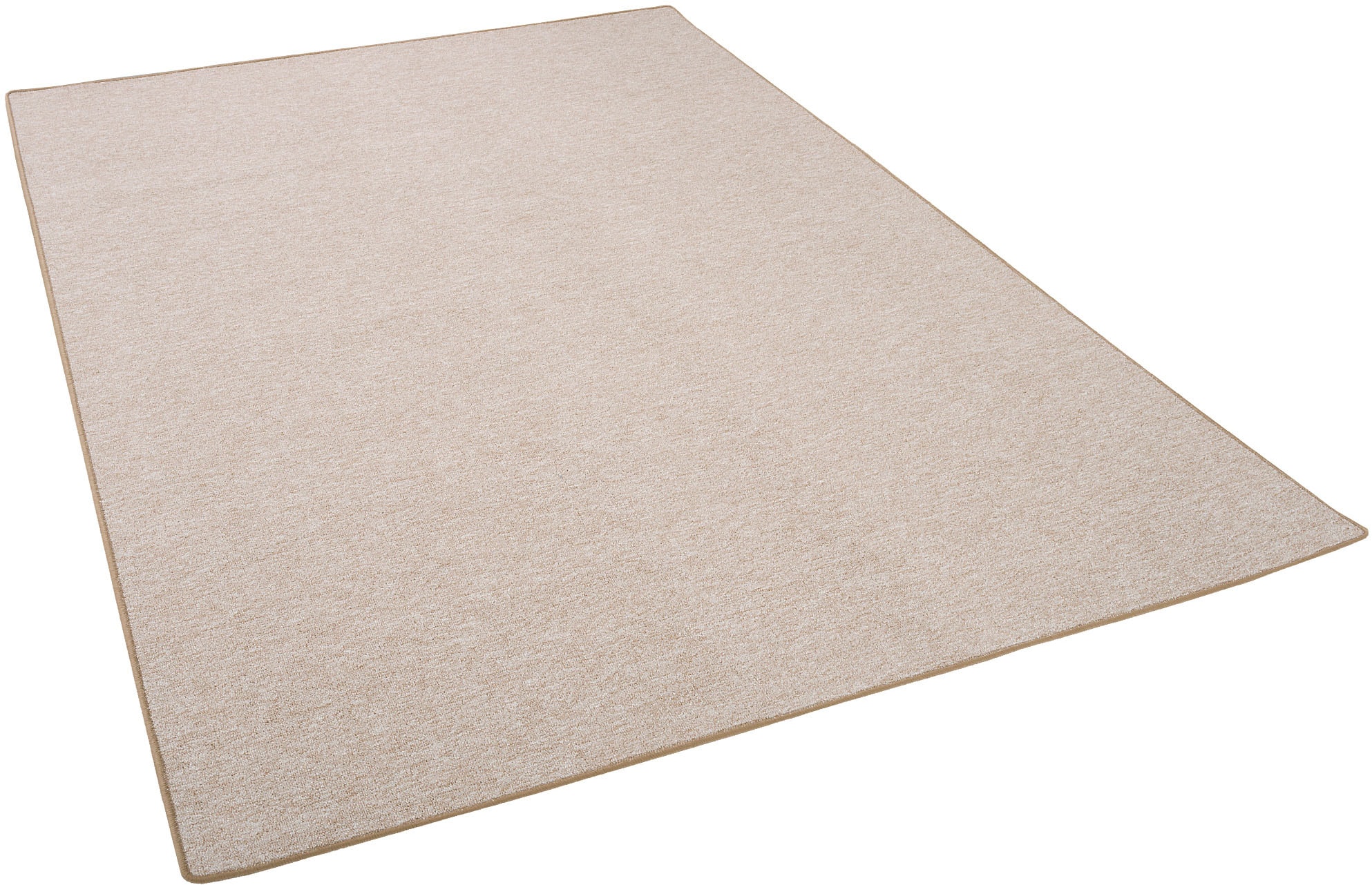 my home Teppich »Fortis, Schlinge, Made in Netherlands«, rechteckig, 5 mm Höhe, Uni Farben, gekettelt, auch als Läufer, strapazierfähig, Wohnzimmer