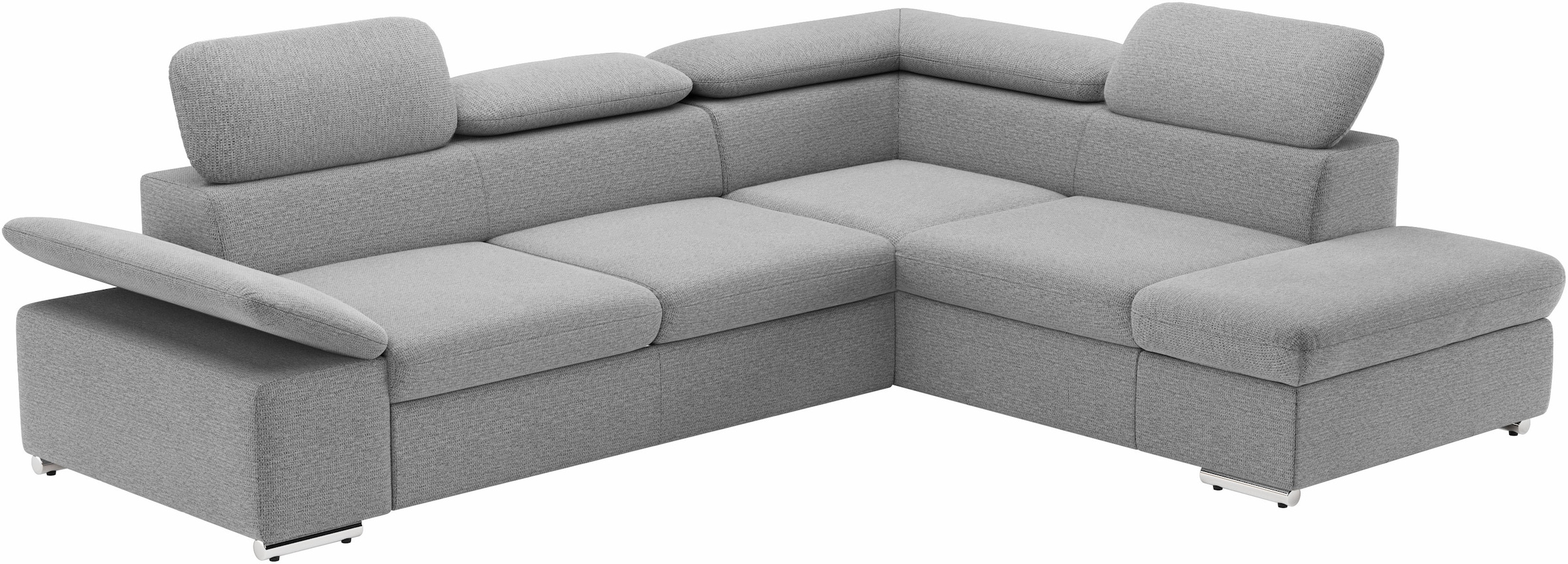 Ecksofa Valantine V, wahlweise mit Bettfunktion