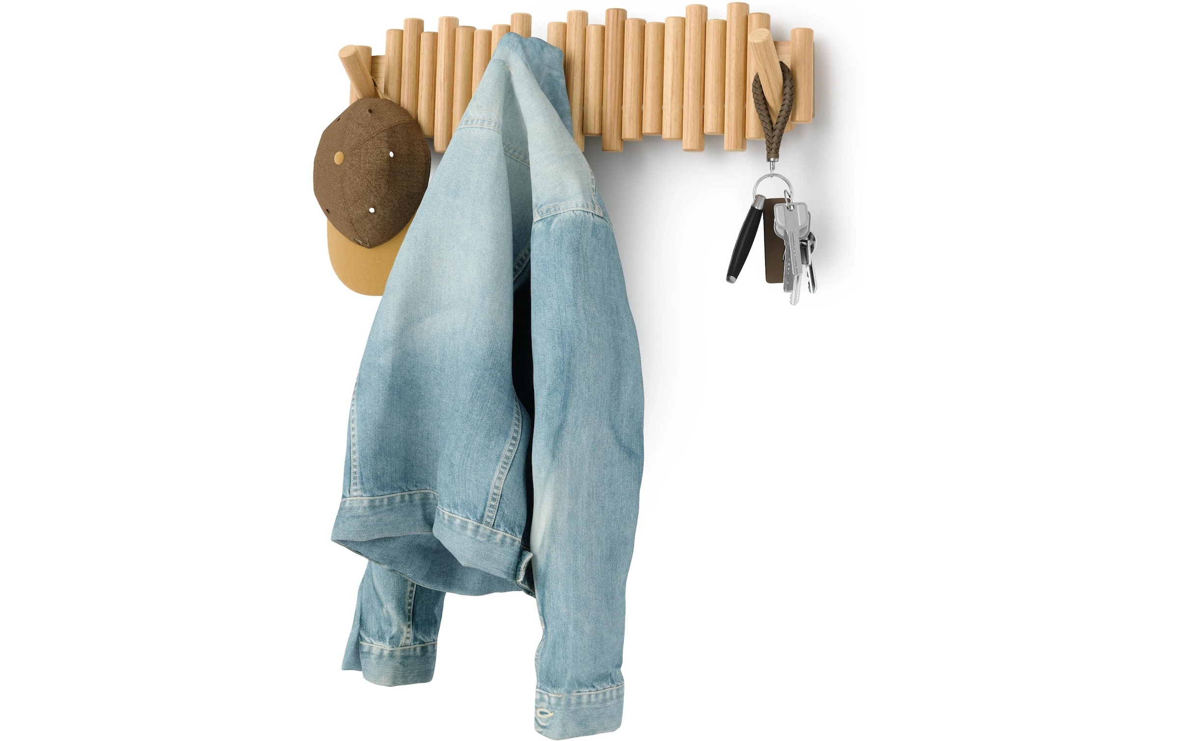 Umbra Wandgarderobe »Picket Garderobeleiste 61 cm x 17 cm«