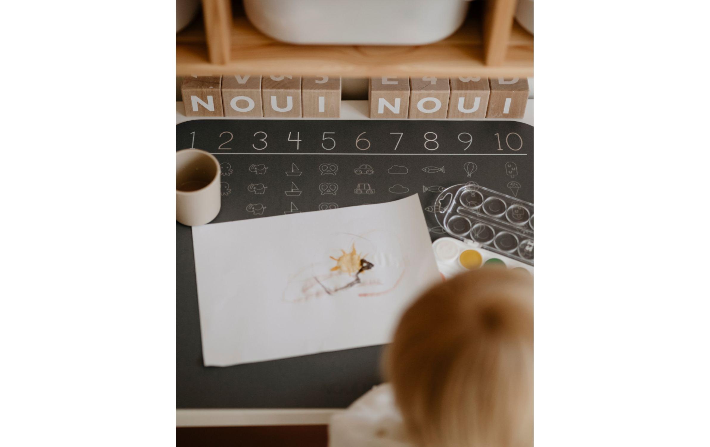 Platzset »Noui Noui XL Learning Numbers 55 x 45 cm«
